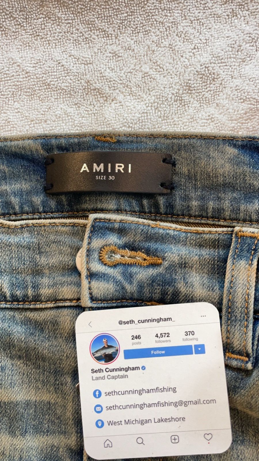 Amiri Mike Amiri Broken Jean Size US 30 / EU 46 - 2 Thumbnail