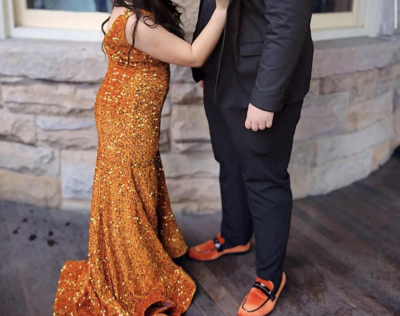 Other Orange prom dress Size M / US 6-8 / IT 42-44 - 3 Thumbnail