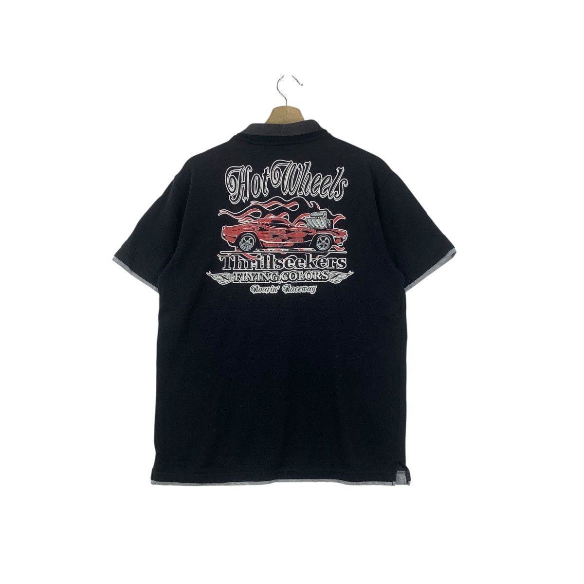 Other HOT WHEELS Thrillseekers Back Print Polo Tee Shirt Size US M / EU 48-50 / 2 - 6 Thumbnail