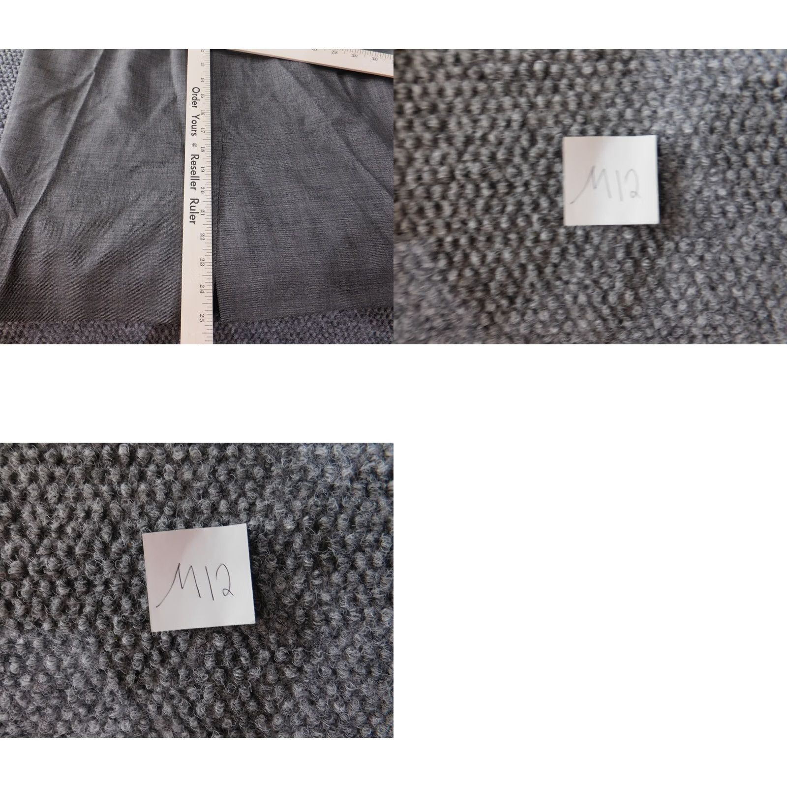 Loft LOFT Skirt Womens 14 Gray A-Line Knee Length Wool Stretch Zip - LOFT - Petites - Wool - 14 - Gray - A-Line - Knee Length - Womens Size 36" / US 14 / IT 50 - 9 Thumbnail
