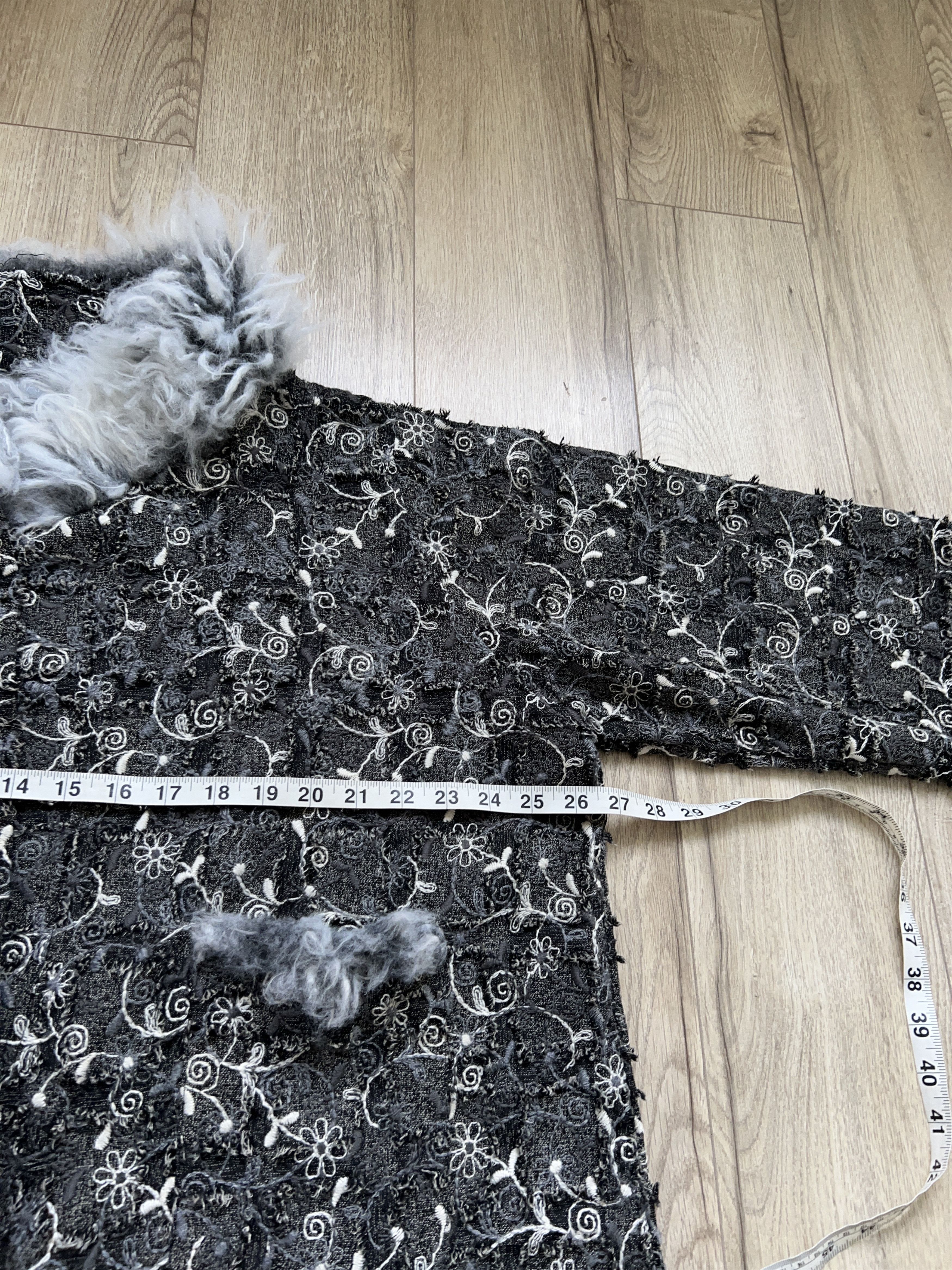 Designer × Sahara Club Womens SAHARA Designer Jacket Floral Embroidery Size M/L Size M / US 6-8 / IT 42-44 - 13 Thumbnail