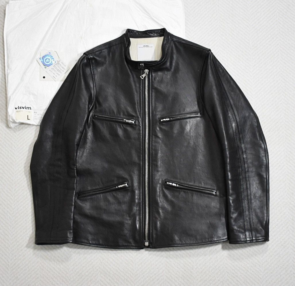 Visvim Visvim Munro Riders horsehide leather biker jacket