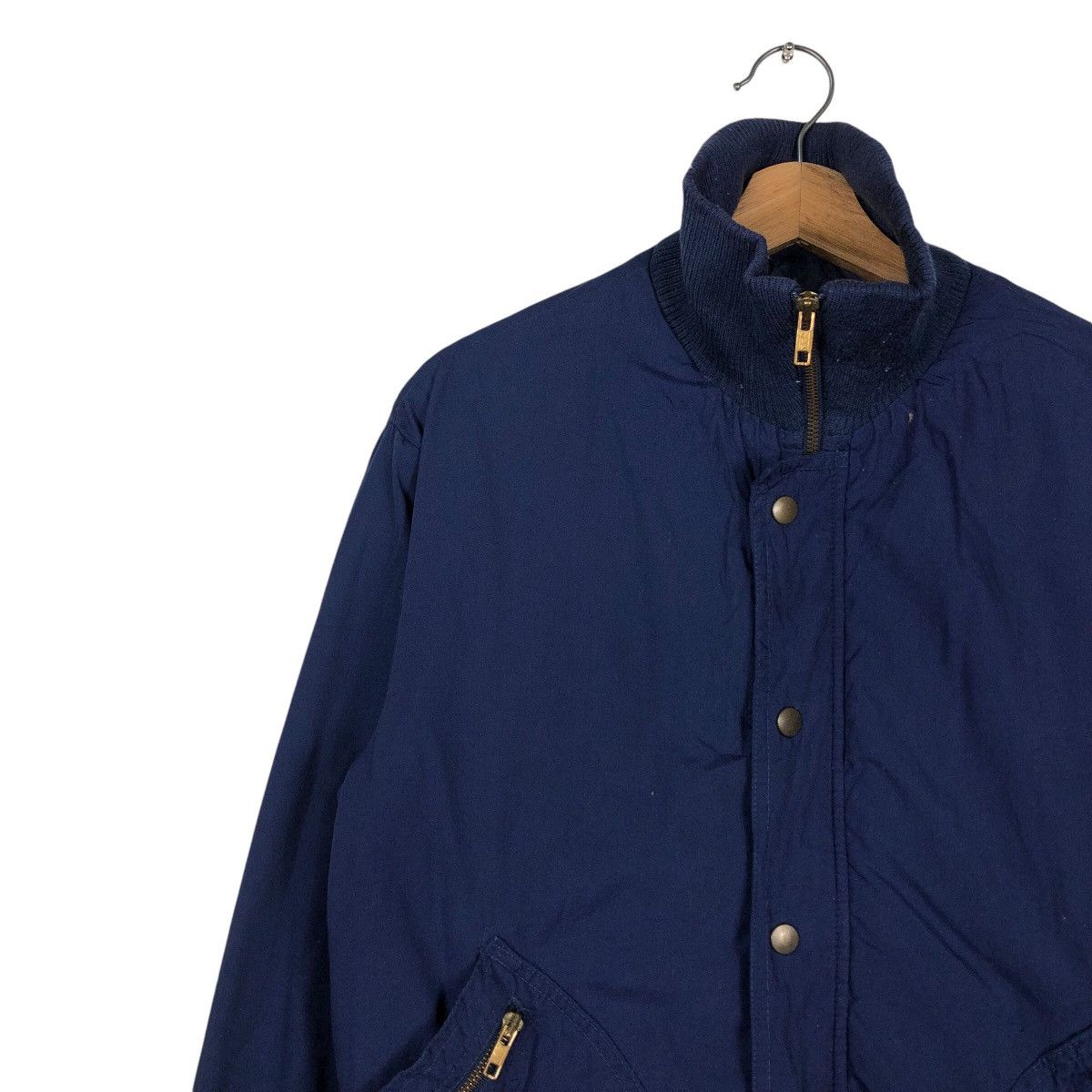 Japanese Brand × Vintage Vintage Parachute Biker Bomber Jacket Big-John Double Layer Size US M / EU 48-50 / 2 - 8 Thumbnail