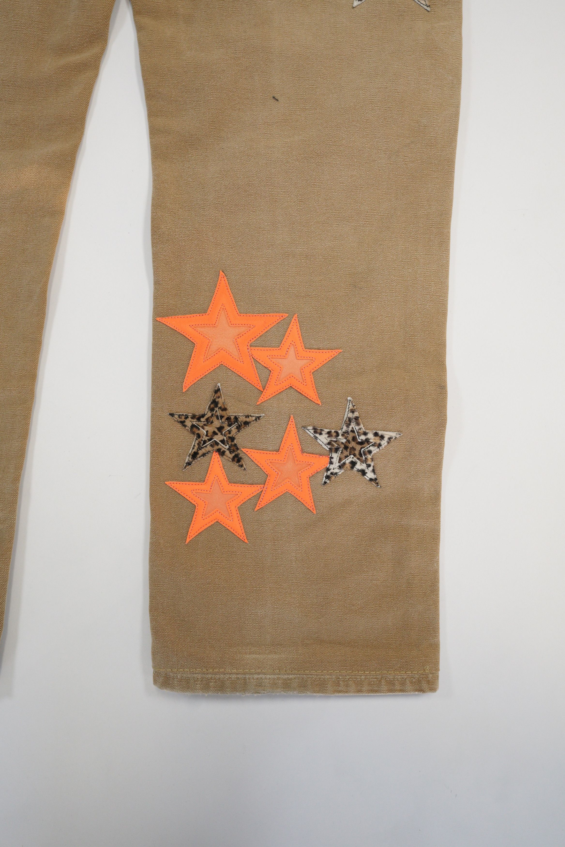 Chrome Hearts Chrome Hearts Las Vegas Orange Cheetah Star Carpenter Pants Size US 28 / EU 44 - 12 Thumbnail