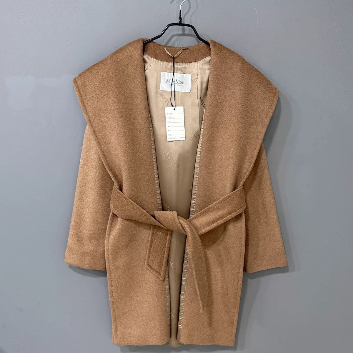 Max Mara MaxMara Rialto Hooded Bathrobe Coat Size S / US 4 / IT 40 - 1 Thumbnail