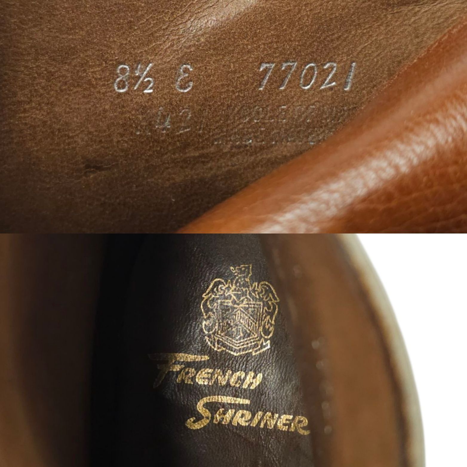 Other French Shriner Ankle Boot Men 8.5 E Vintage Dress Monk Strap Size US 8.5 / EU 41-42 - 8 Thumbnail