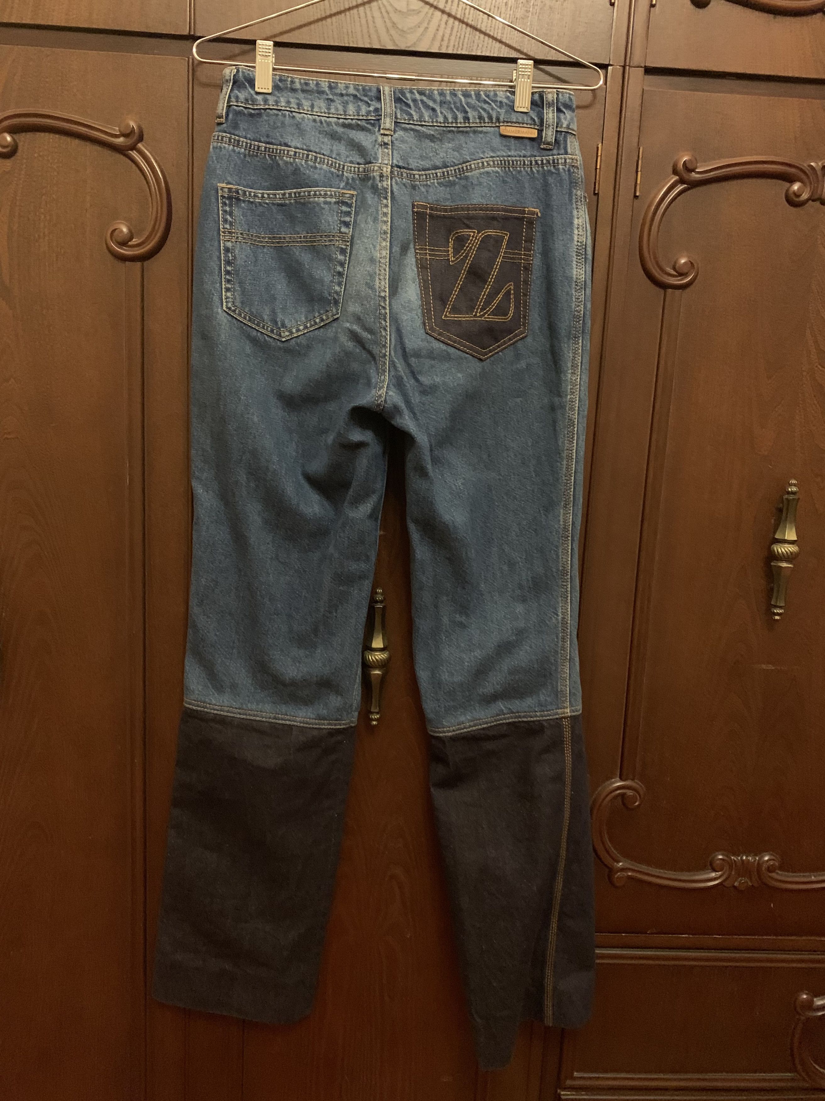 Zimmermann Two-tone rhythmic pencil jeans Size 28" / US 6 / IT 42 - 2 Thumbnail