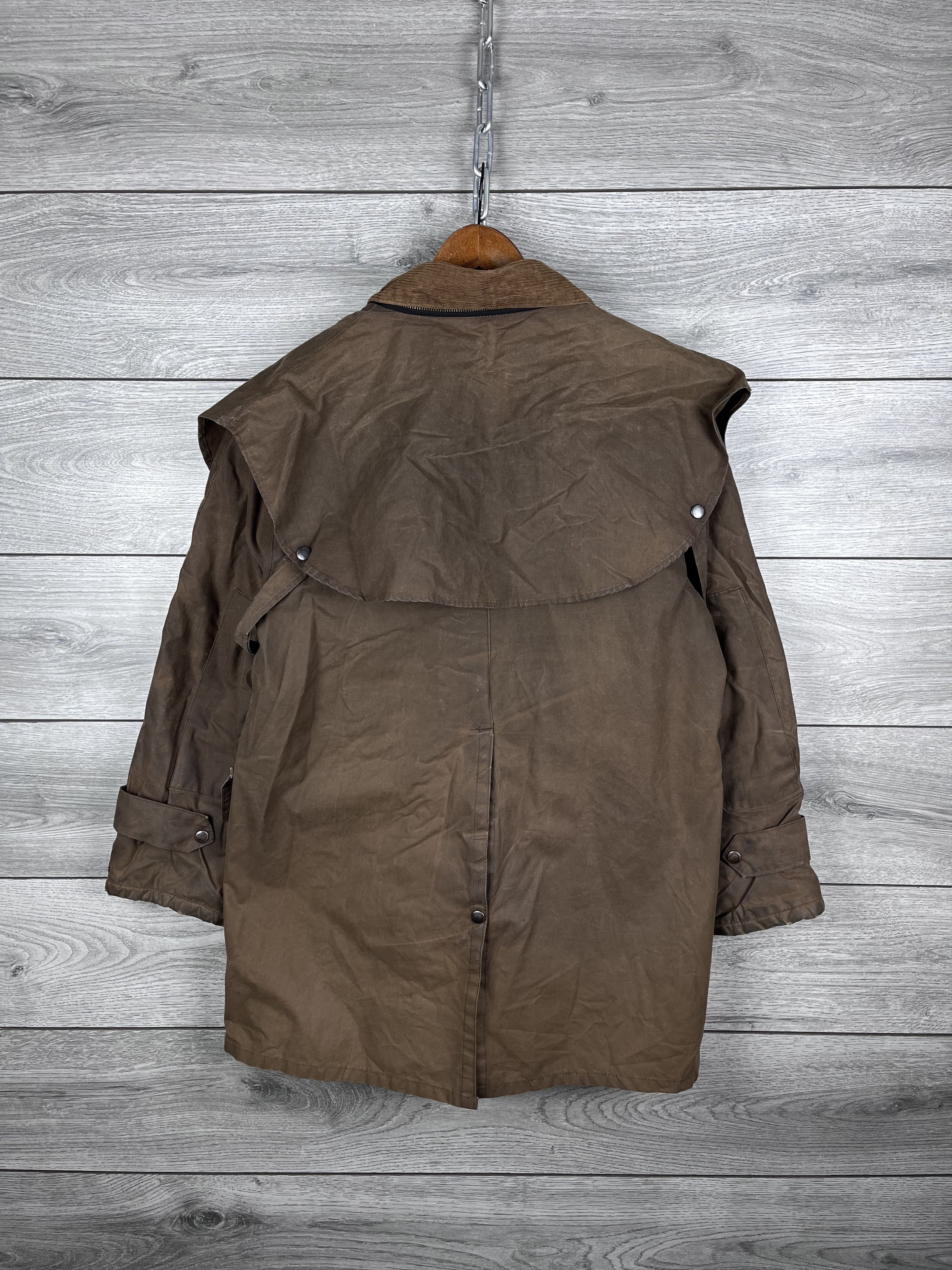 Bronze 56k Vintage men's waxed jacket Bronte classic made in England Size US S / EU 44-46 / 1 - 13 Thumbnail