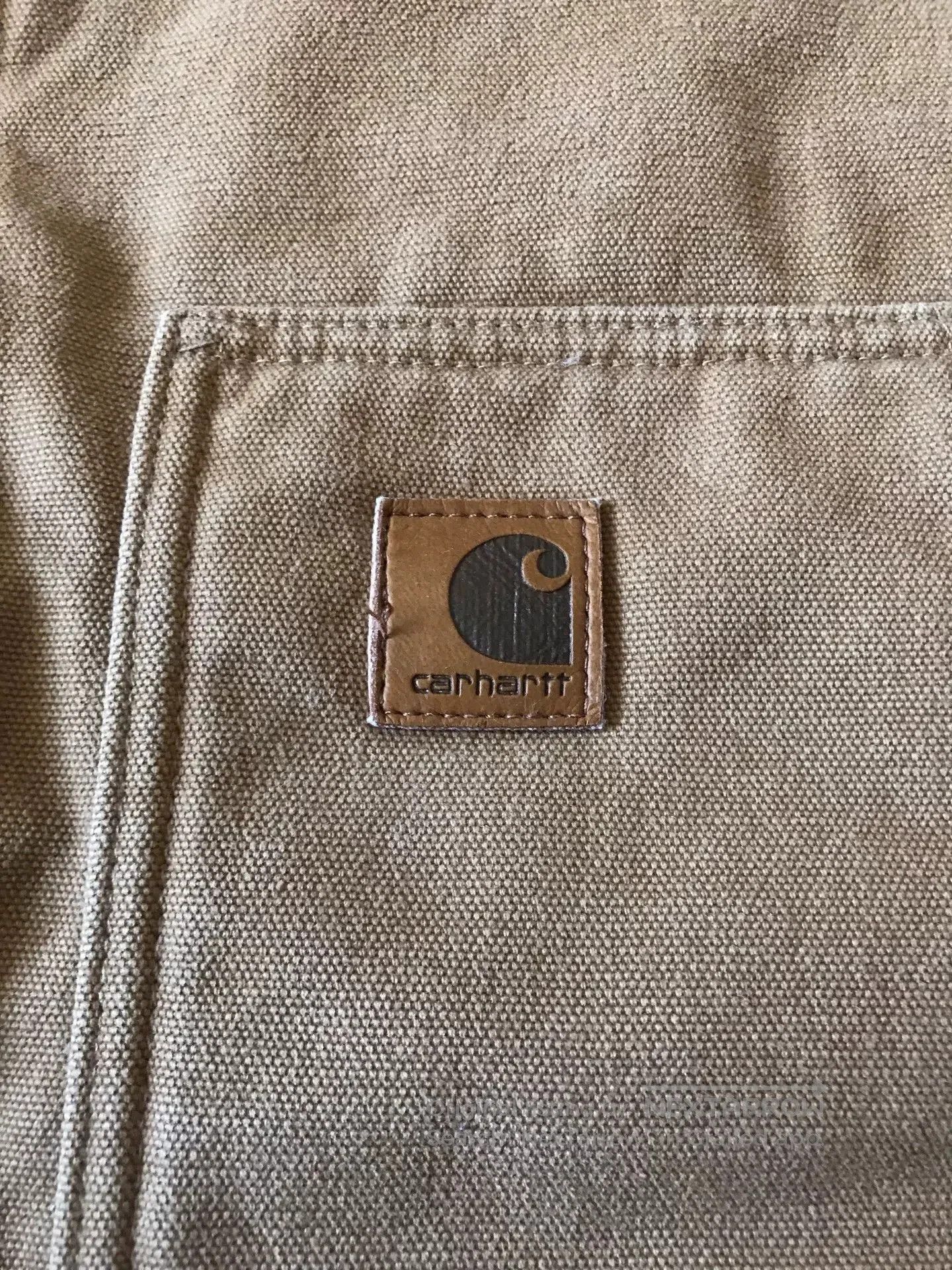 Carhartt Carhartt J164 Washed Canvas Work Jacket. Size US XL / EU 56 / 4 - 8 Thumbnail
