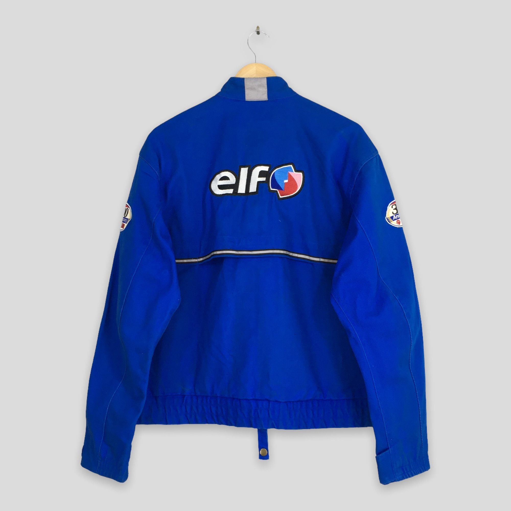 Honda Vintage 90's Elf Bikers Elf Riders Motorsports Jacket Large Size US L / EU 52-54 / 3 - 9 Thumbnail
