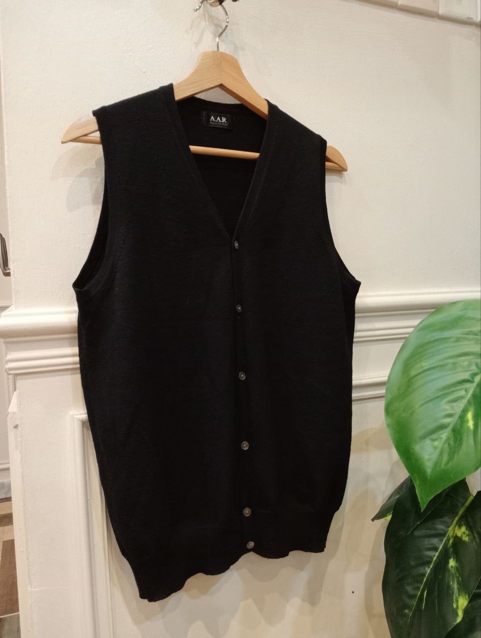 Yohji Yamamoto YOHJI YAMAMOTO A.A.R AGAINST ALL RISKS VEST SWEATER - SIZE M Size US M / EU 48-50 / 2 - 1 Thumbnail