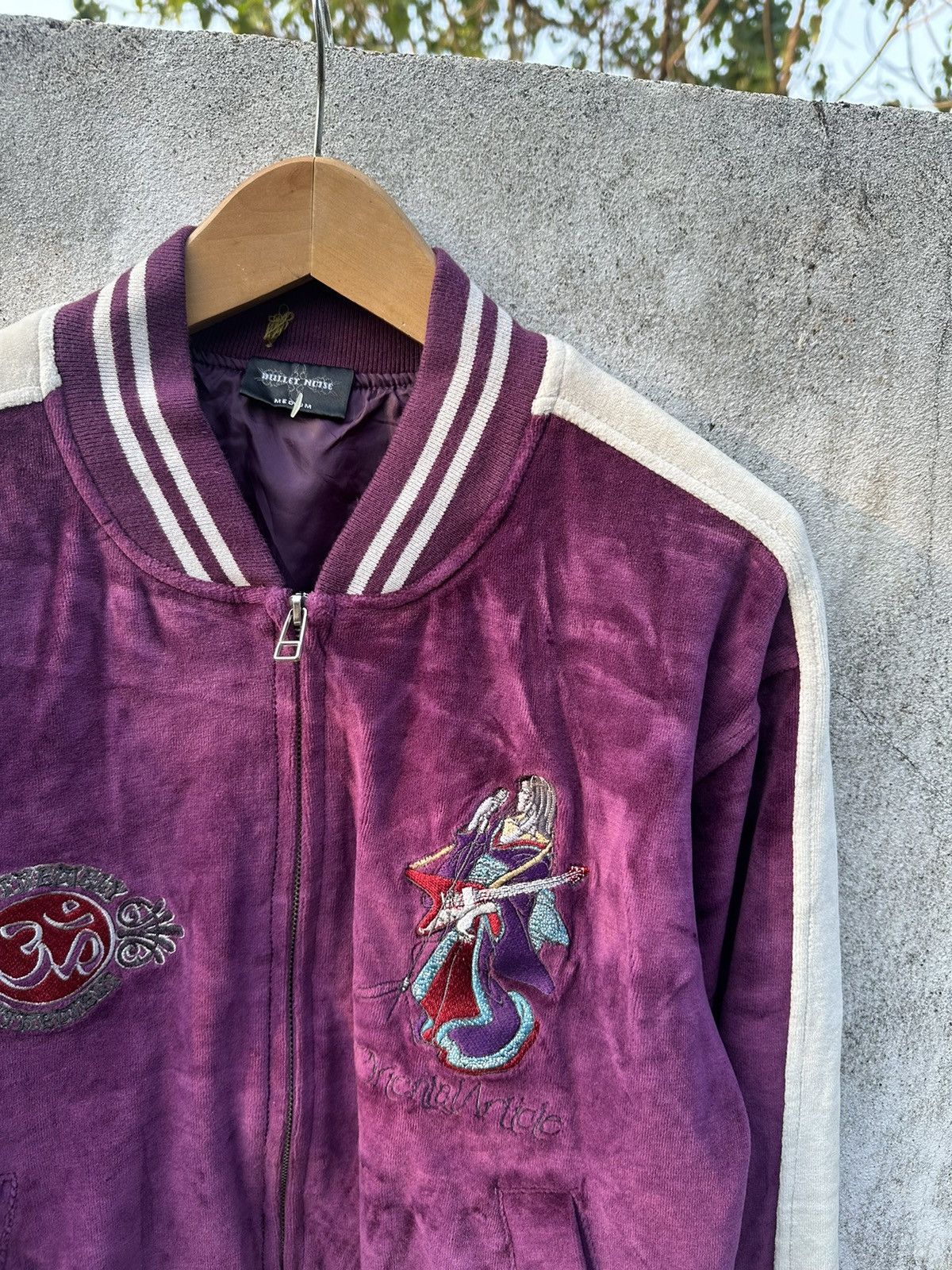 Japanese Brand Definite flance velvet sukajan Size US M / EU 48-50 / 2 - 2 Thumbnail