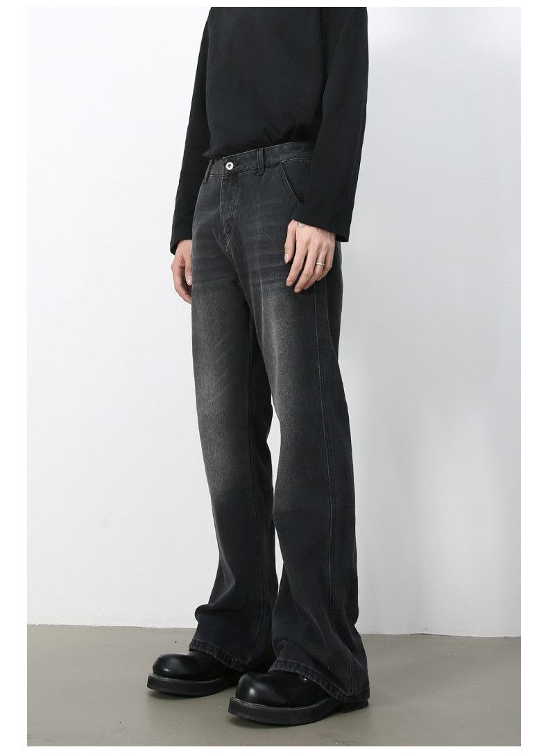 Japanese Brand American retro washed flared jeans for men Size US 32 / EU 48 - 2 Thumbnail