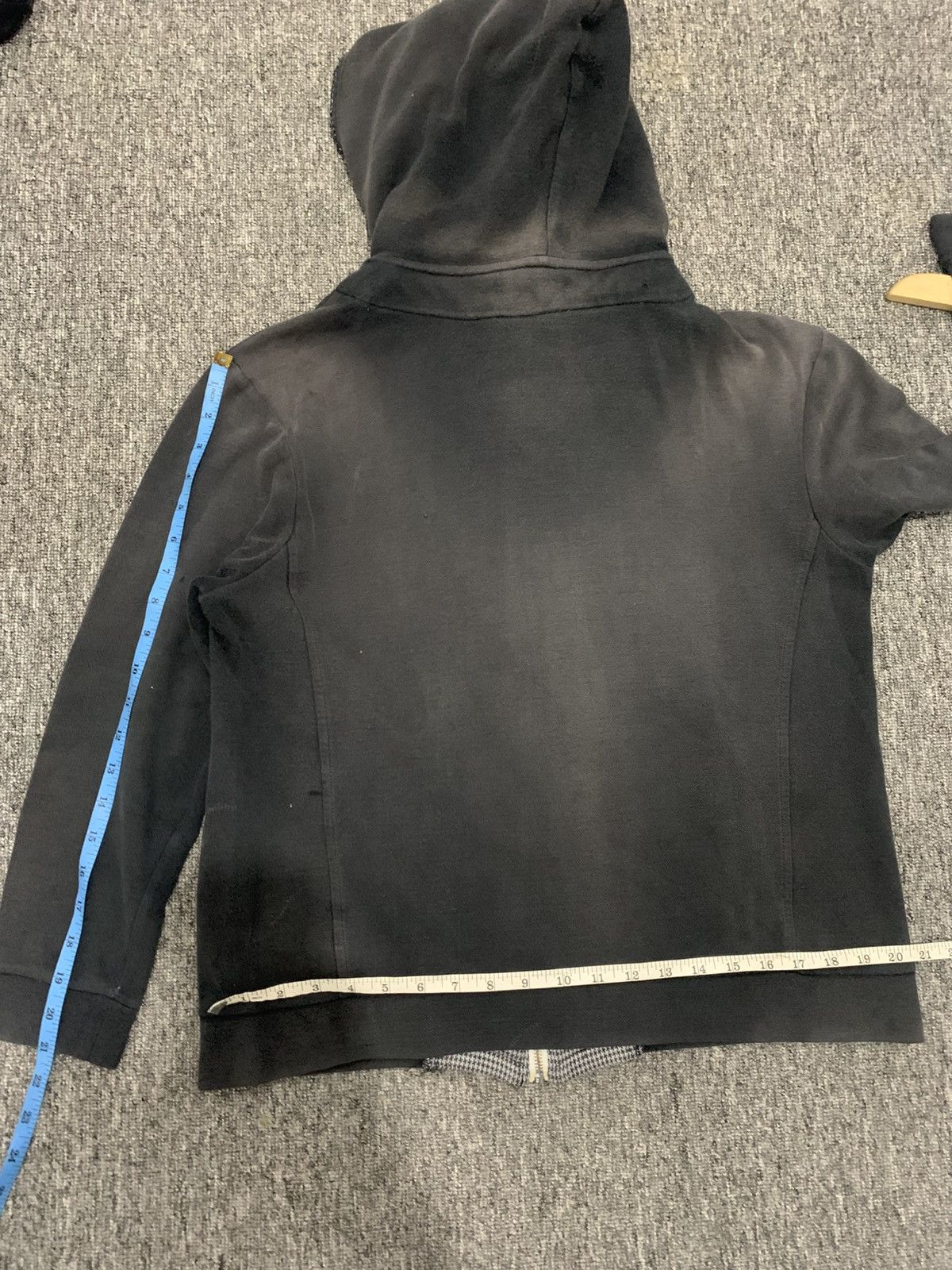 Japanese Brand Rare FRJ Japanese Double Layer Sunfaded Distressed Jacket Size US M / EU 48-50 / 2 - 18 Thumbnail