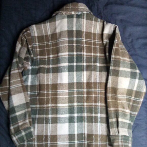 Woolrich Woolen Mills Vintage Woolrich Wool Plaid Chore Shirt Shacket Jacket Size US L / EU 52-54 / 3 - 8 Thumbnail