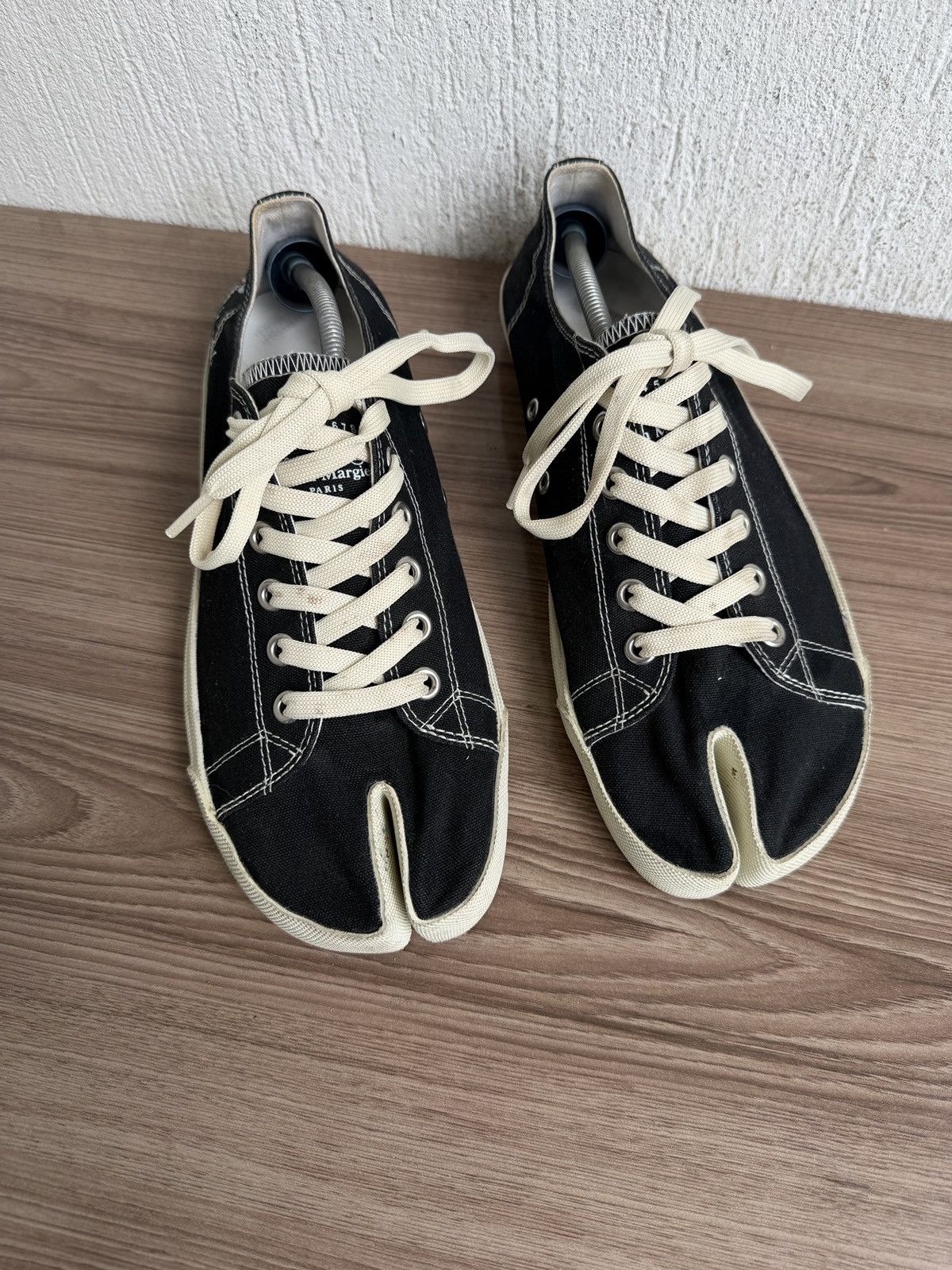 Maison Margiela Tabi canvas sneakers Size US 10.5 / EU 43-44 - 5 Thumbnail