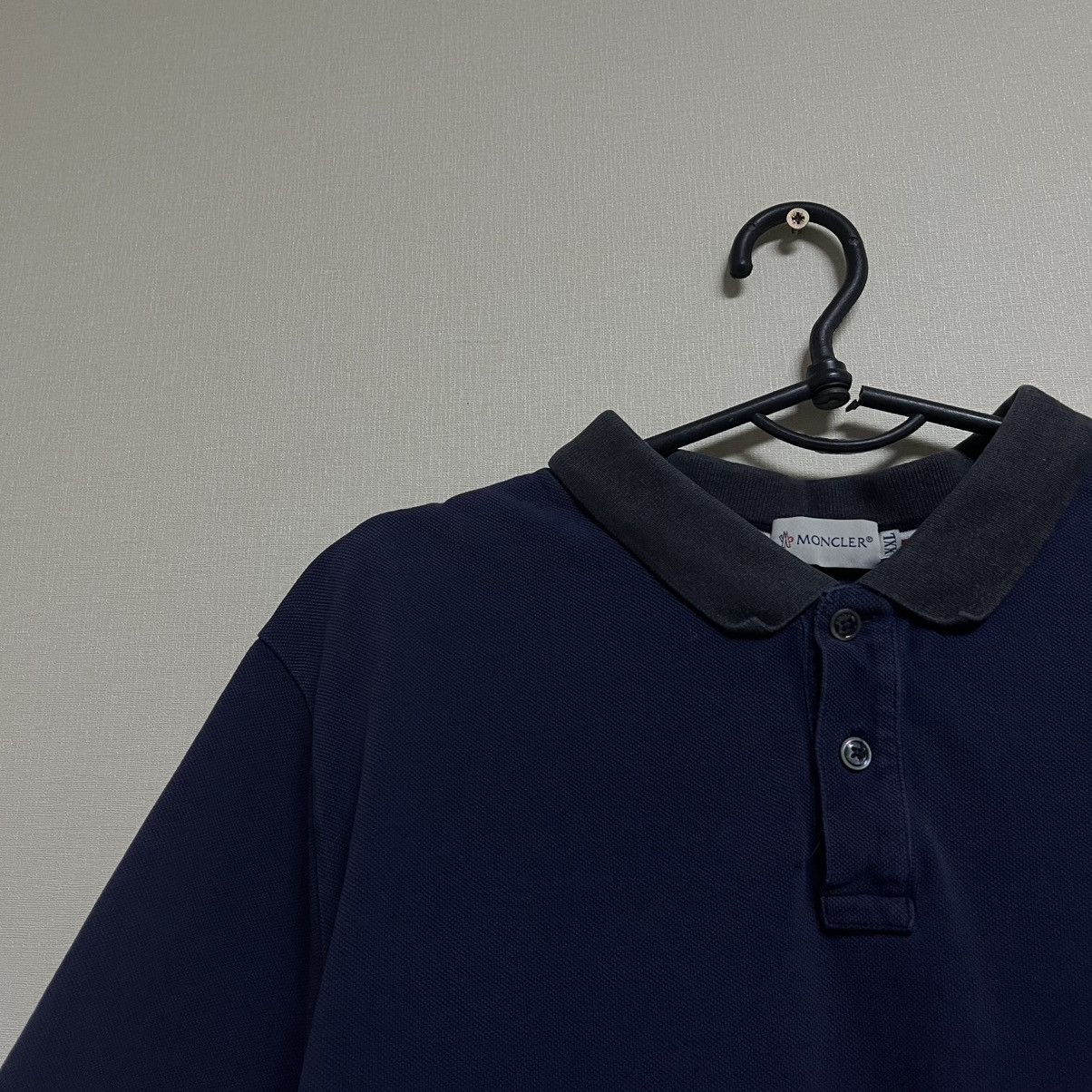 Moncler Moncler Polo T-Shirt Size US XL / EU 56 / 4 - 3 Thumbnail