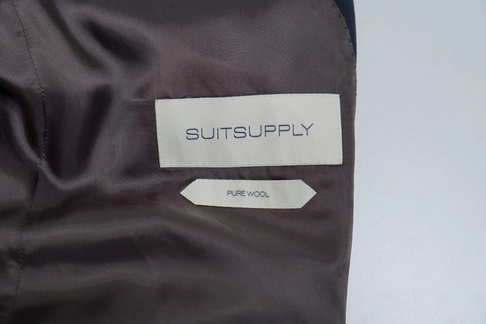 Suitsupply Men Suitsupply Blazer NapolI REDA Wool Navy Regular US44L Size 44L - 5 Thumbnail