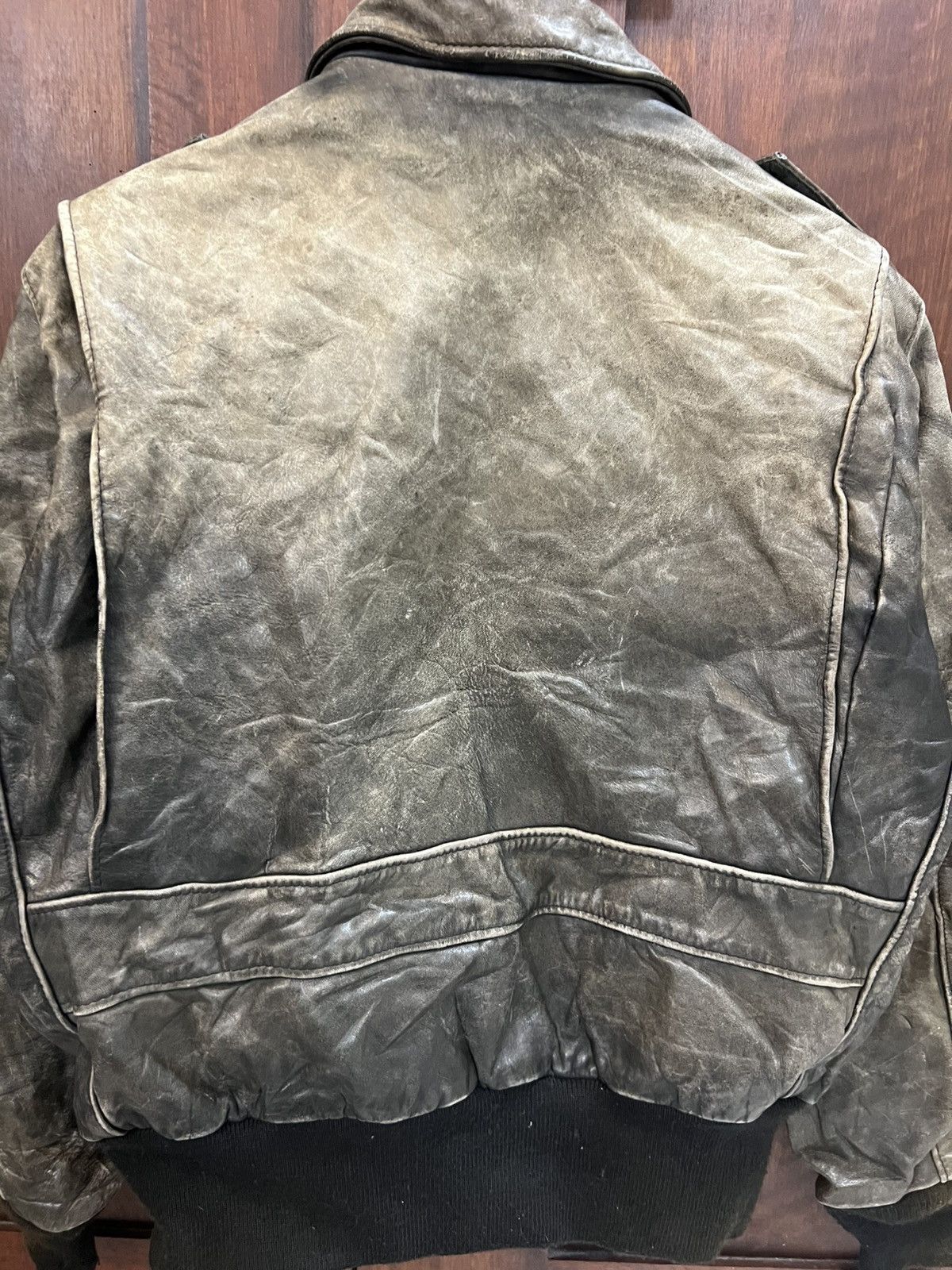 Schott Vintage Schott Genuine Leather Jacket Size US L / EU 52-54 / 3 - 7 Thumbnail