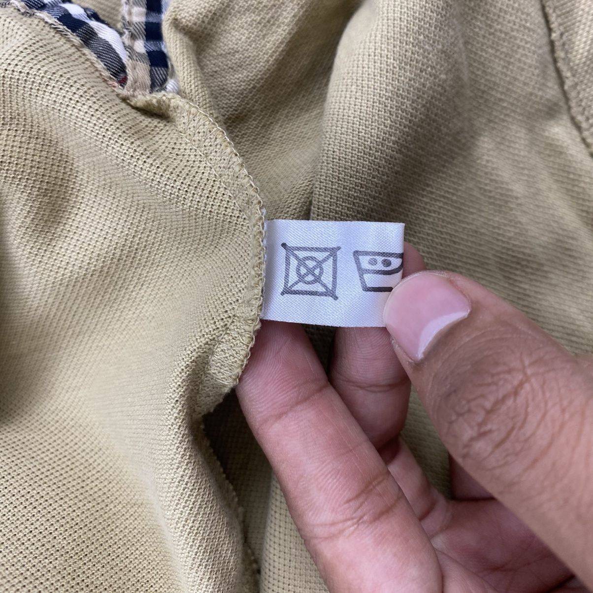 Burberry Vintage Burberrys London Nova Check Long Polo Shirt Size US M / EU 48-50 / 2 - 7 Thumbnail