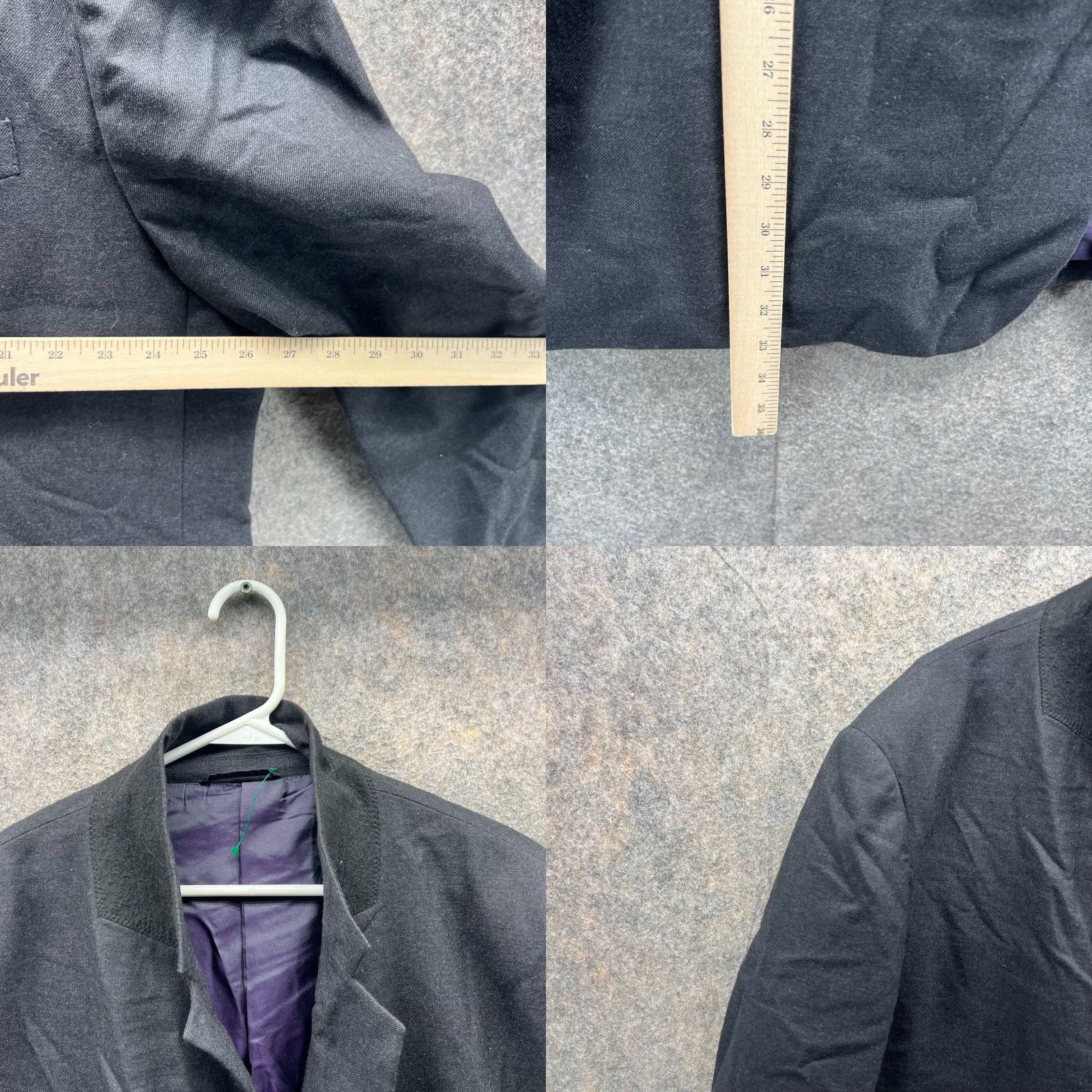Izod VINTAGE Izod Blazer Men XXL Adult Black Wool Single-Breasted 2XL Dress Casual Tuxedo 54 Chest Mens Size 48R - 8 Thumbnail