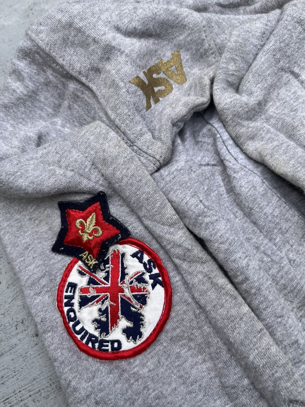 Japanese Brand Ask Enquiared British Culture Hoodie Lgb Punk Size US S / EU 44-46 / 1 - 6 Thumbnail
