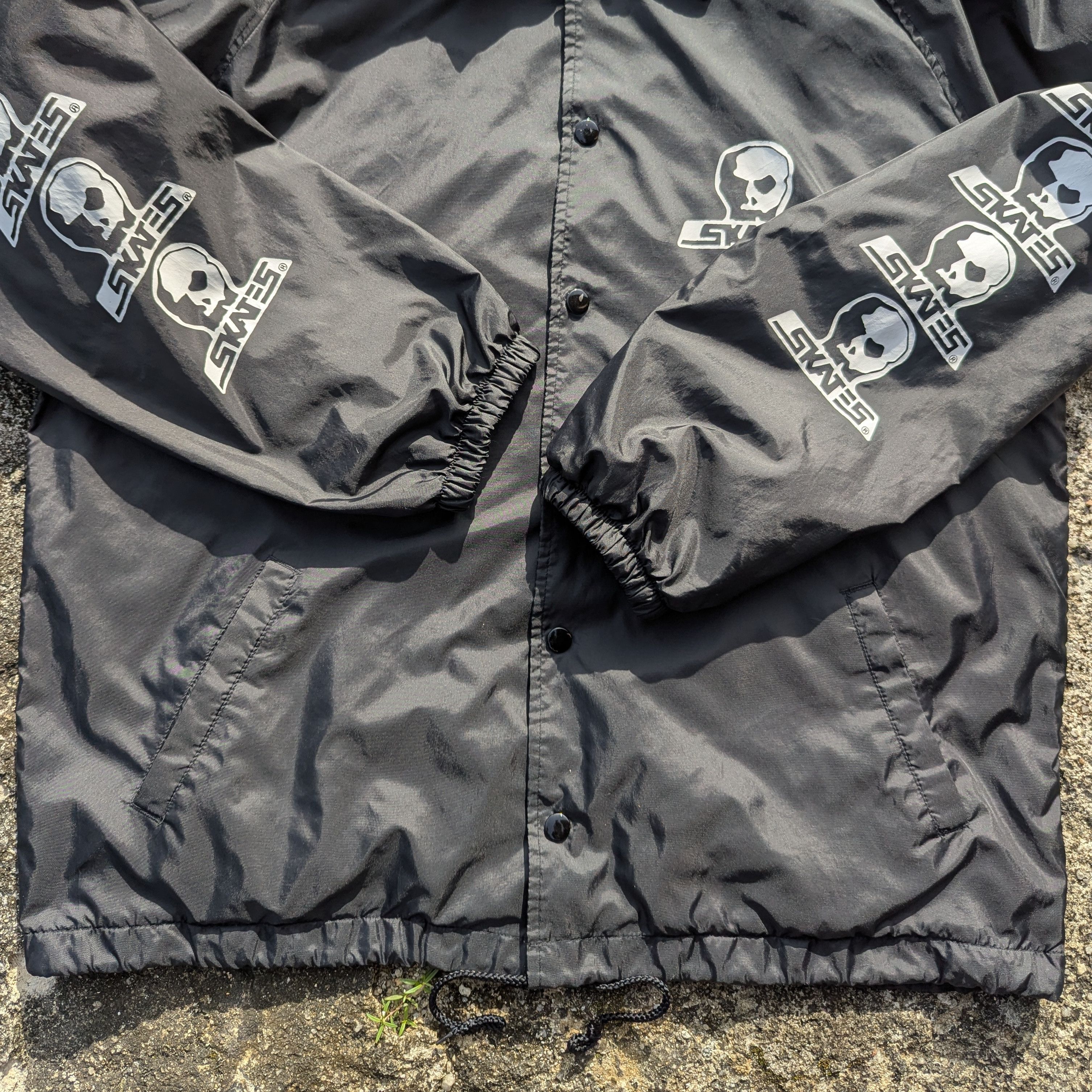 Other 90S SKULL SKATES LOGO COACH JACKET Size US L / EU 52-54 / 3 - 7 Thumbnail