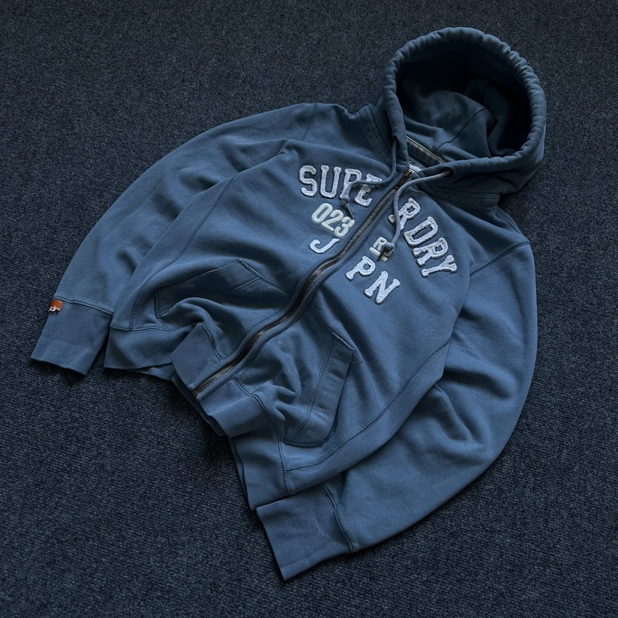 Superdry VTG Japanese Style Superdry Zip Hoodie Size L Women’s Very Size L / US 10 / IT 46 - 1 Thumbnail