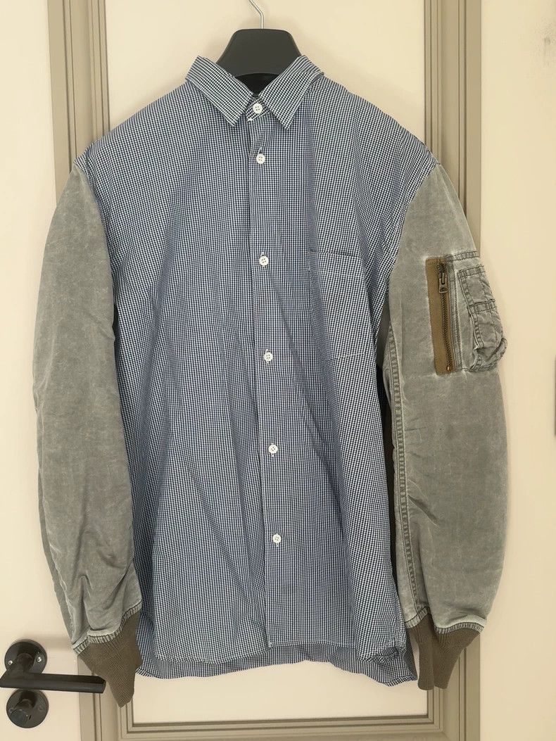 Comme des Garcons comme des garcons Splicing shirt 2503-Nextarrow Size US M / EU 48-50 / 2 - 1 Thumbnail