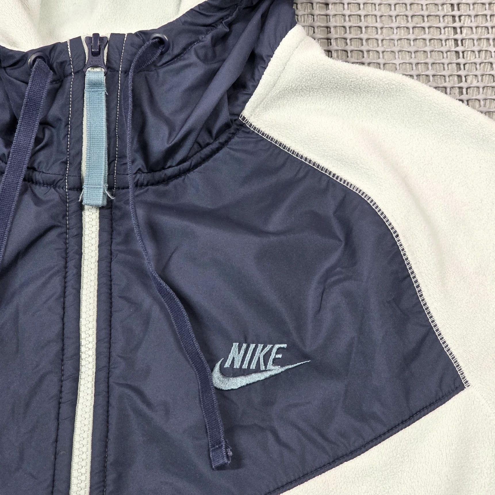 Nike **Nike Mens Blue Windrunner Hoodie Full Zip Polar Fleece Jacket L** User: **Nike Mens Blue Windrunner Full Zip Hoodie Polar Fleece Jacket L** Size US L / EU 52-54 / 3 - 7 Thumbnail