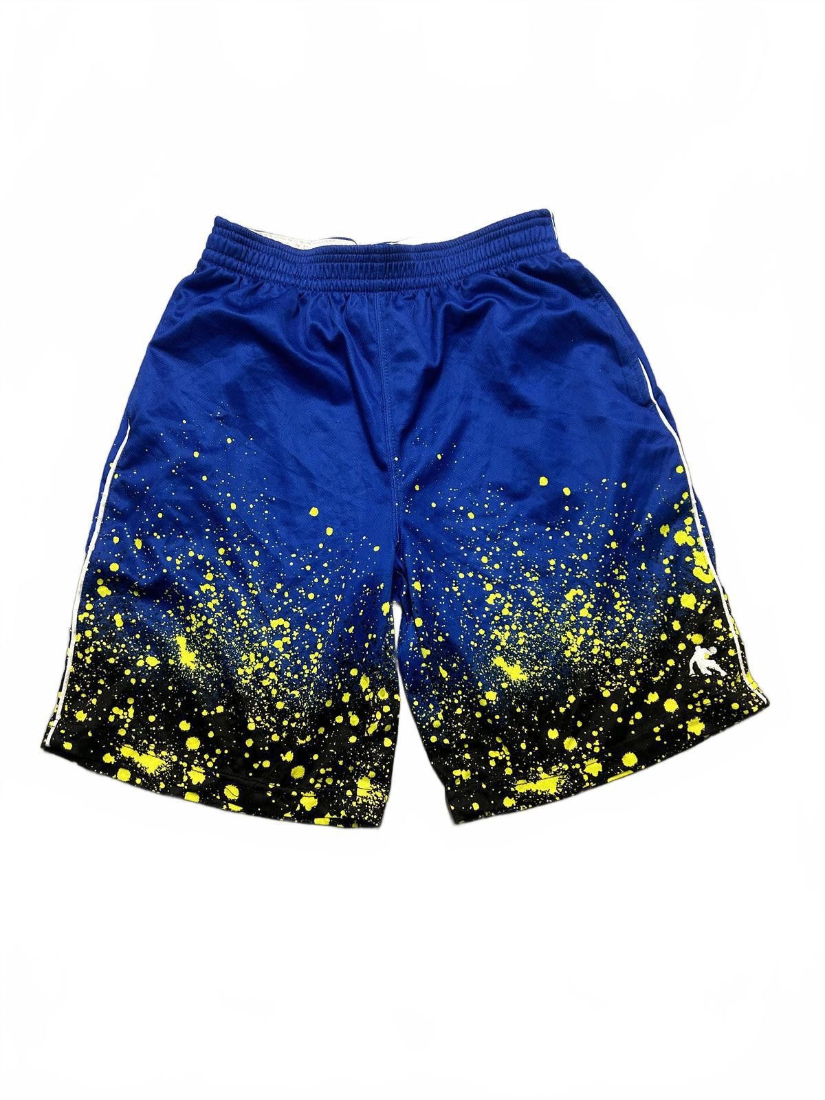 JW Anderson AND1 Kids Splash Print Basketball Shorts - Size LG (10/12) Size US 34 / EU 50 - 2 Thumbnail