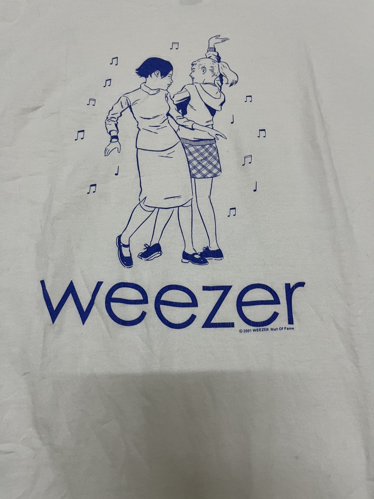 Band Tees Vintage 2001 weezer long sleeve Size US L / EU 52-54 / 3 - 3 Thumbnail