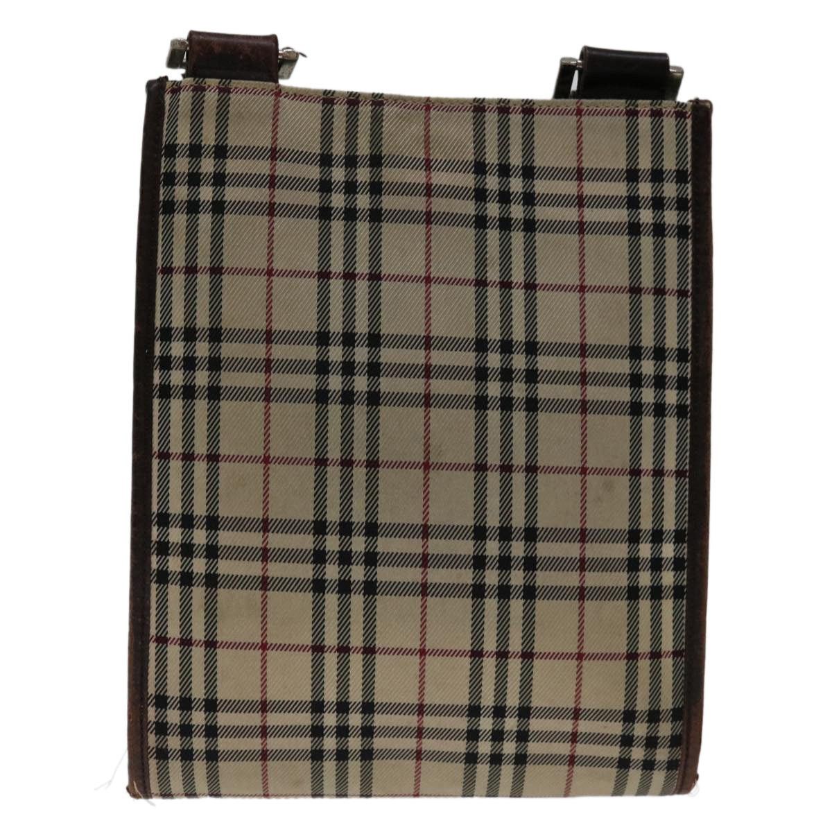 Burberry Burberry Nova Check Shoulder Bag Canvas Beige Brown Size ONE SIZE - 2 Thumbnail