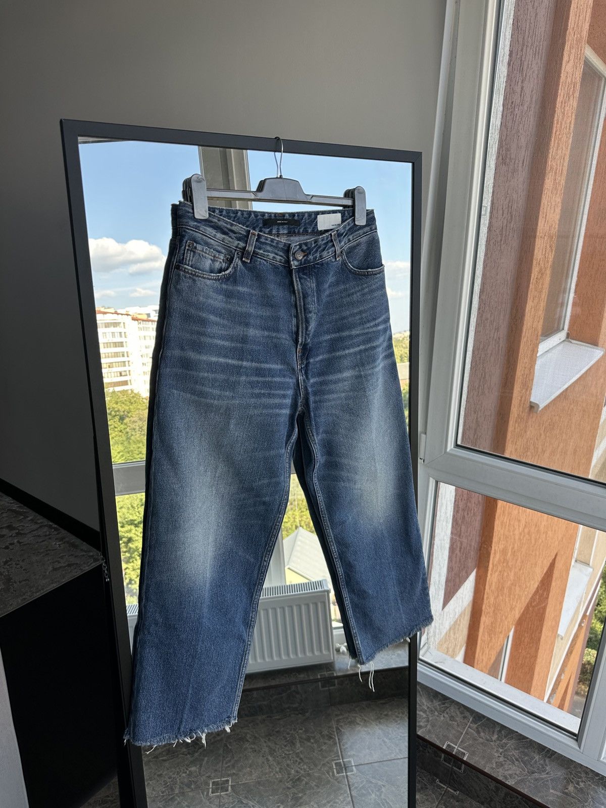 Haikure Haikure Betty Mid Blue Baggy Women’s Japanese Jeans US 8 Size 30" / US 8 / IT 44 - 3 Thumbnail