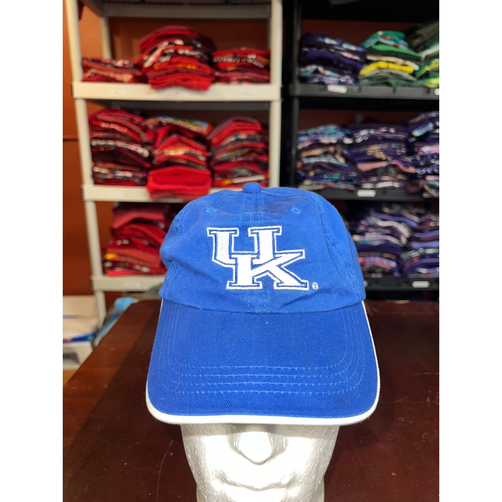 NCAA Kentucky Wildcats Hat University College Cap headwear Blue Size ONE SIZE - 1 Thumbnail