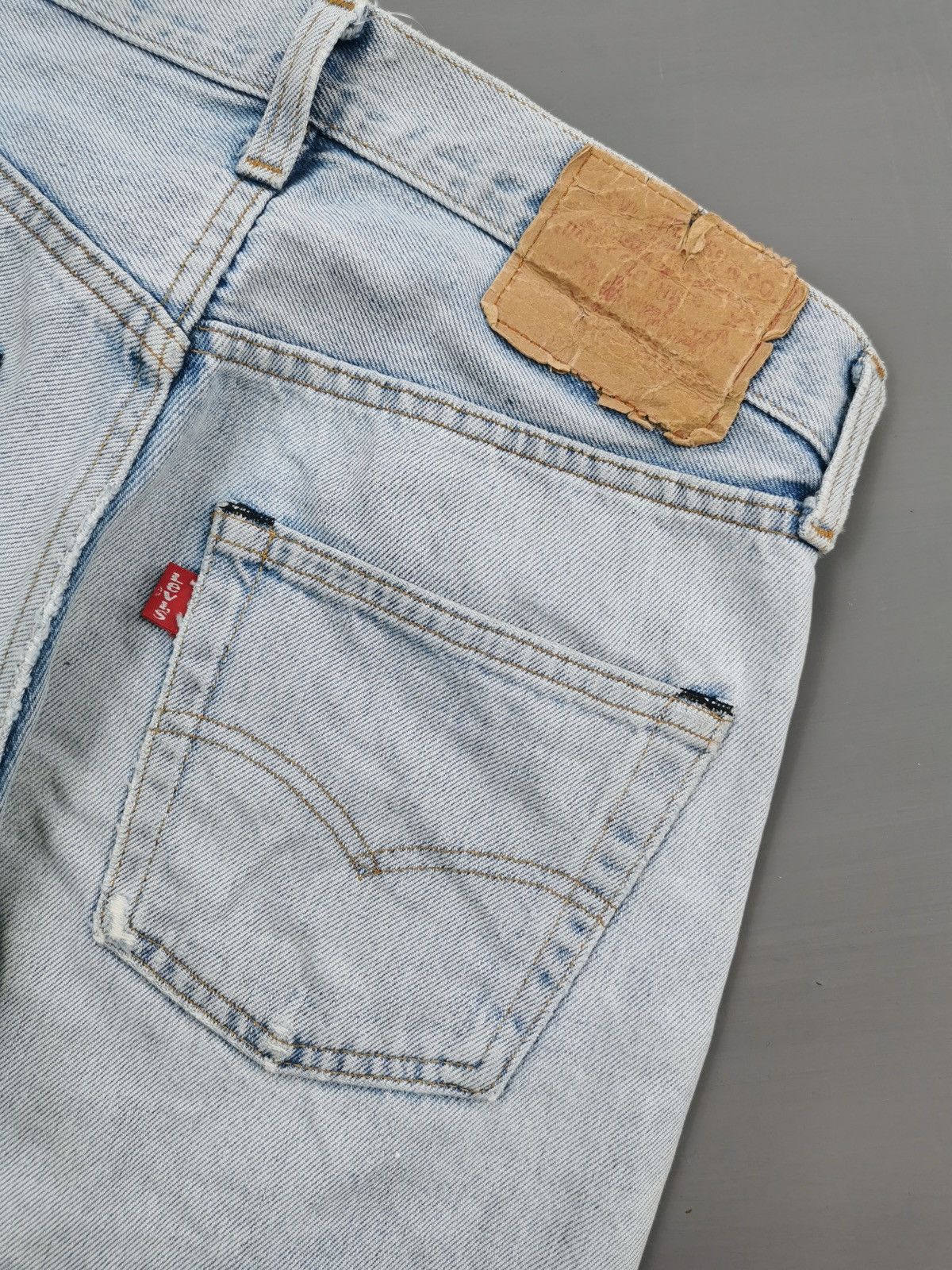 Levi's × Vintage Rare Vintage Levis Selvedge Jeans Size US 28 / EU 44 - 8 Thumbnail