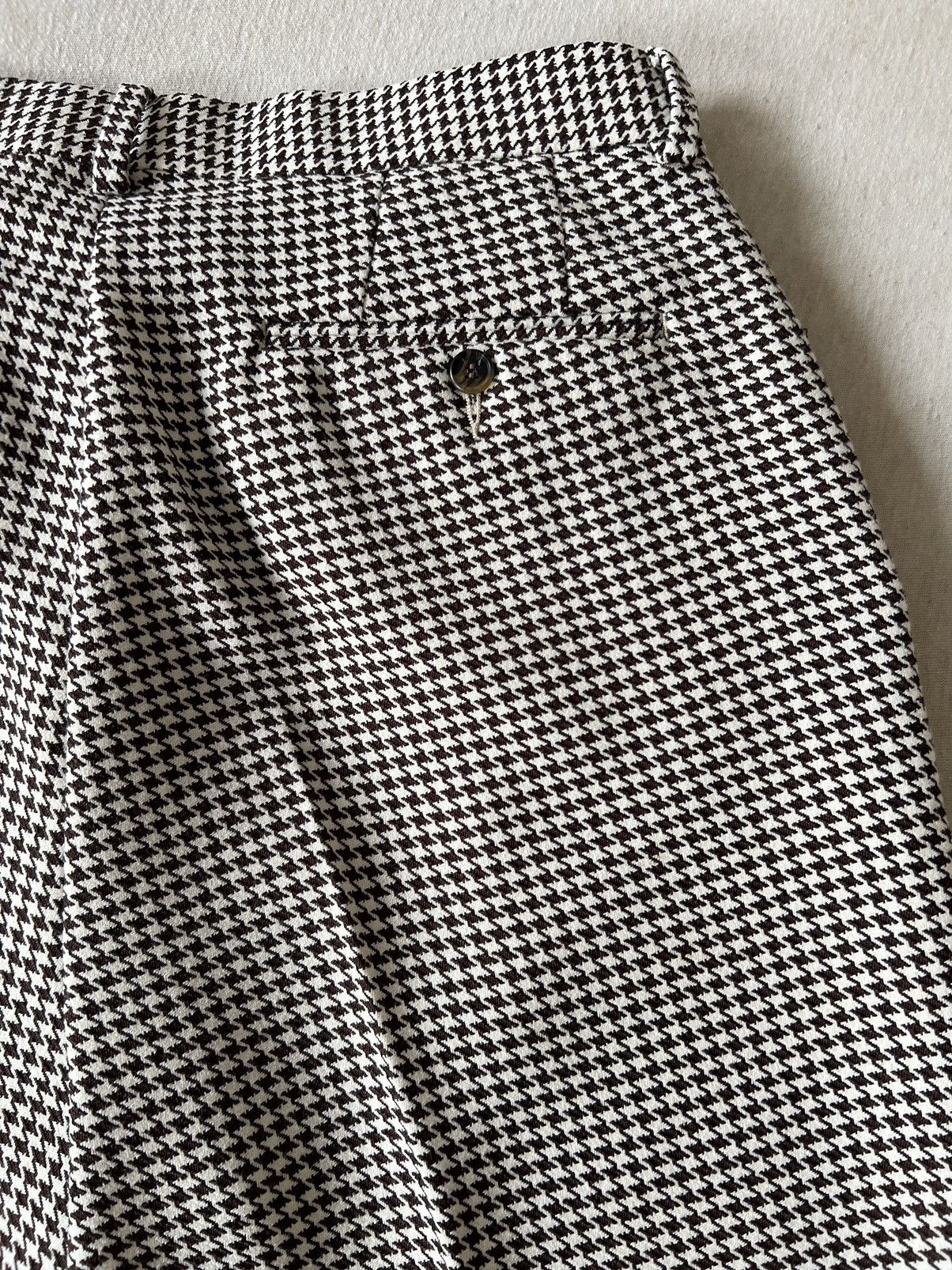 Asos Cool dark-brown houndstooth pants Size US 32 / EU 48 - 9 Thumbnail