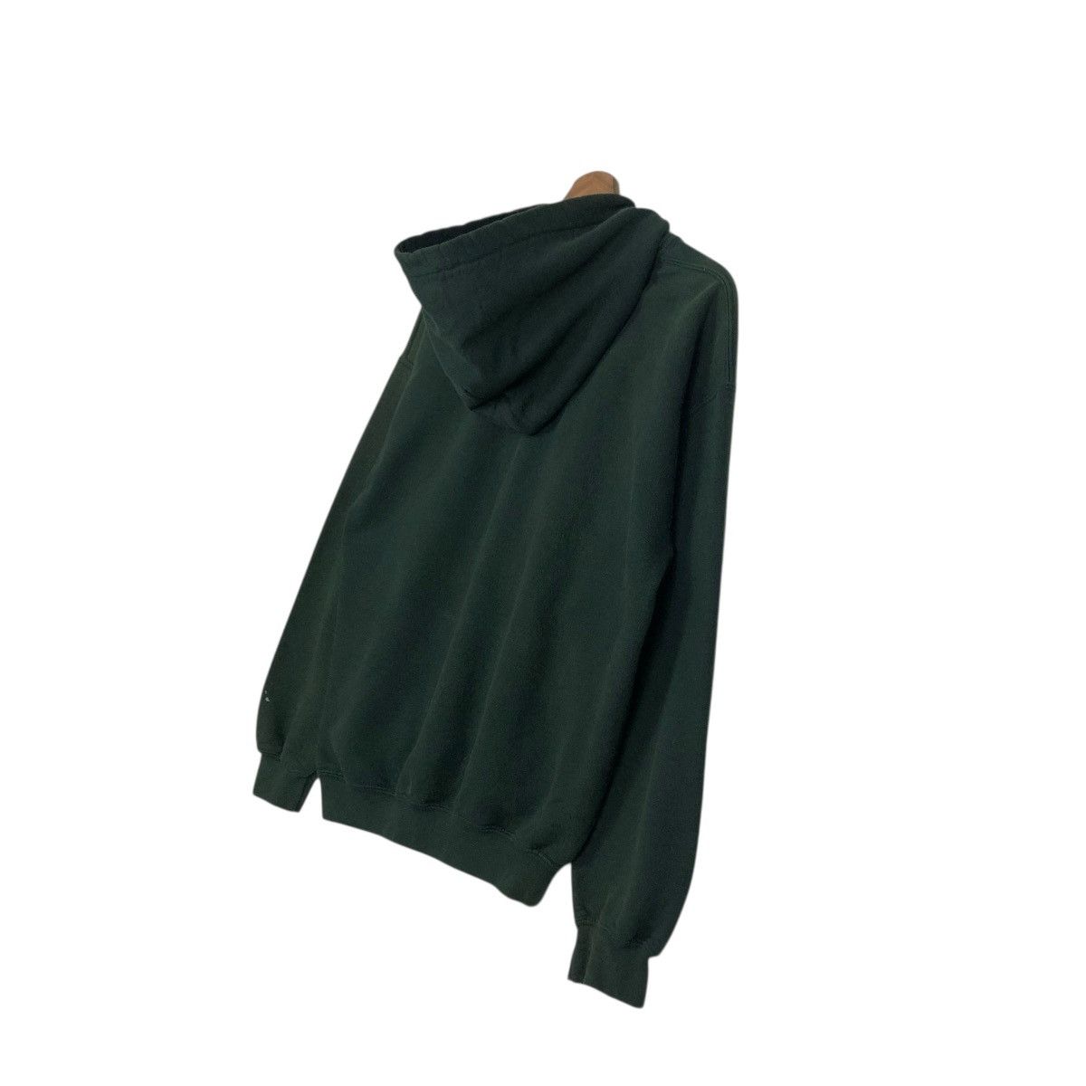 Vintage 🔥RICH GREEN HOODIE PULL OVER RIVERVIEW BIBLE CAMP BIG LOGO Size US M / EU 48-50 / 2 - 13 Thumbnail
