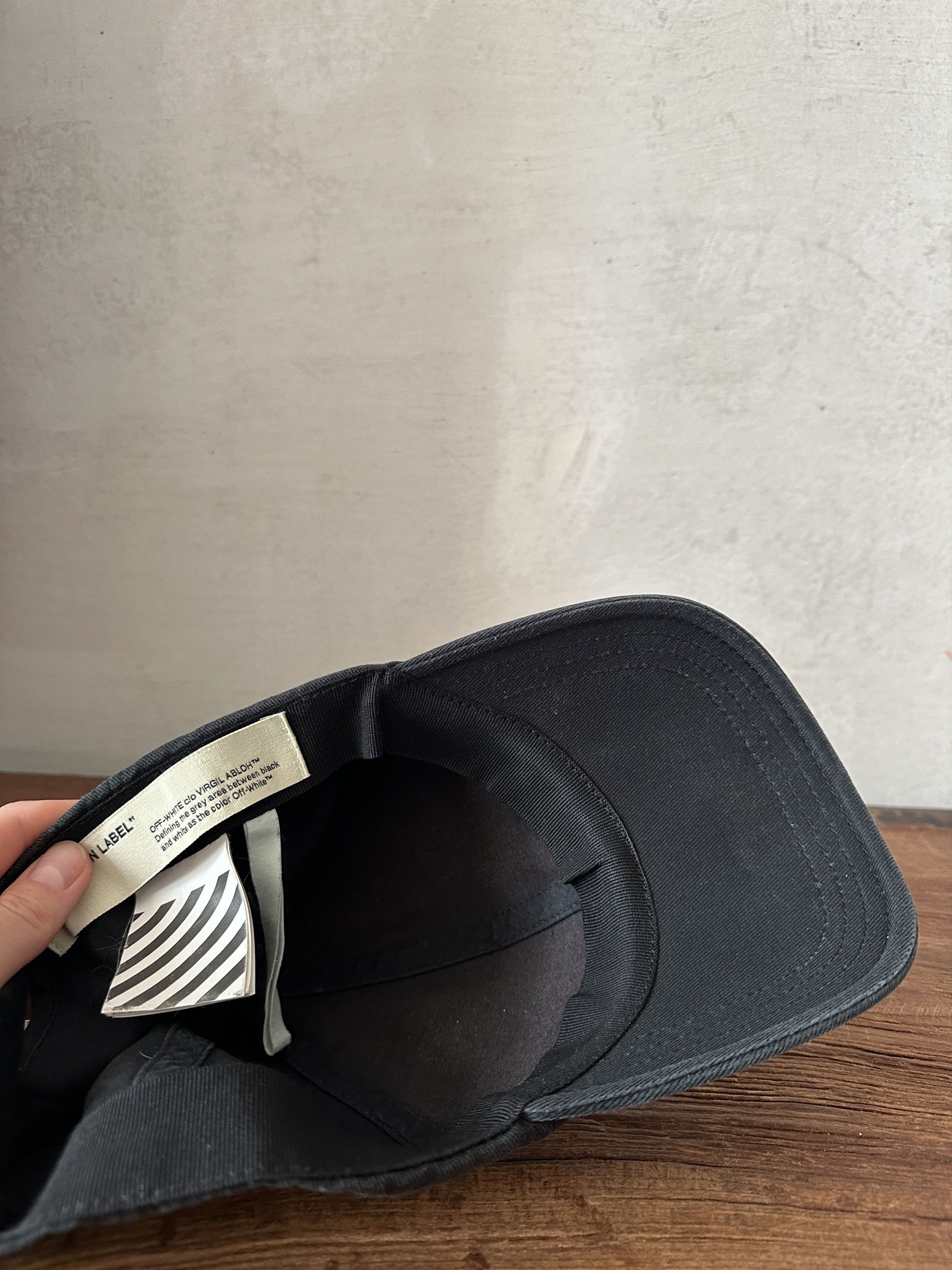 Off-White Off White Striped Diagonal Cap Size ONE SIZE - 7 Thumbnail