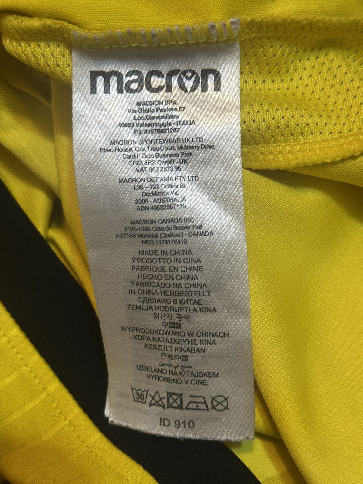 Macron Bolton Wanderers 2022/2023 Third Football Shirt Size US XL / EU 56 / 4 - 11 Thumbnail