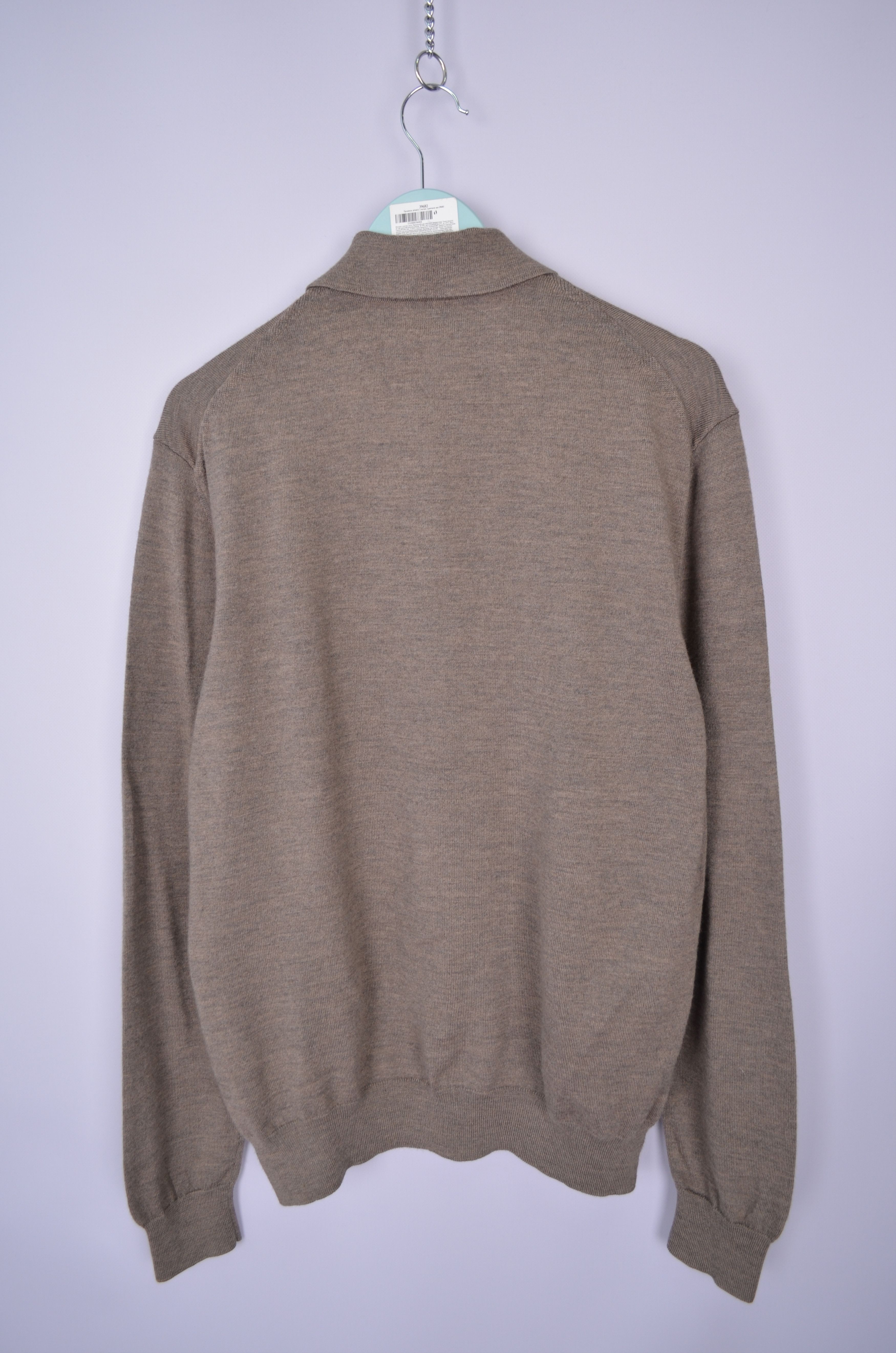 Designer × Hugo Boss Hugo Boss Brown Wool Knit Polo Neck Sweater Jumper Size L Size US L / EU 52-54 / 3 - 9 Thumbnail