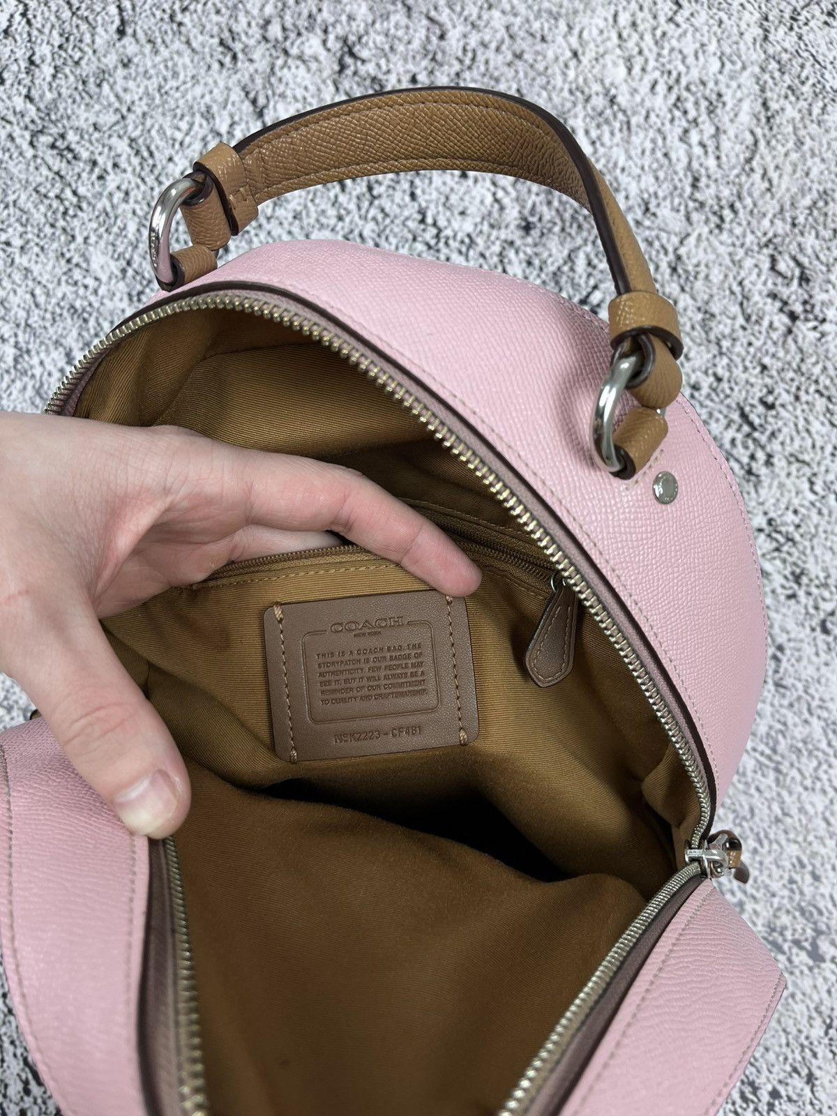 Coach COACH JORDYN BACKPACK - ELECTRIC PINK Size ONE SIZE - 7 Thumbnail