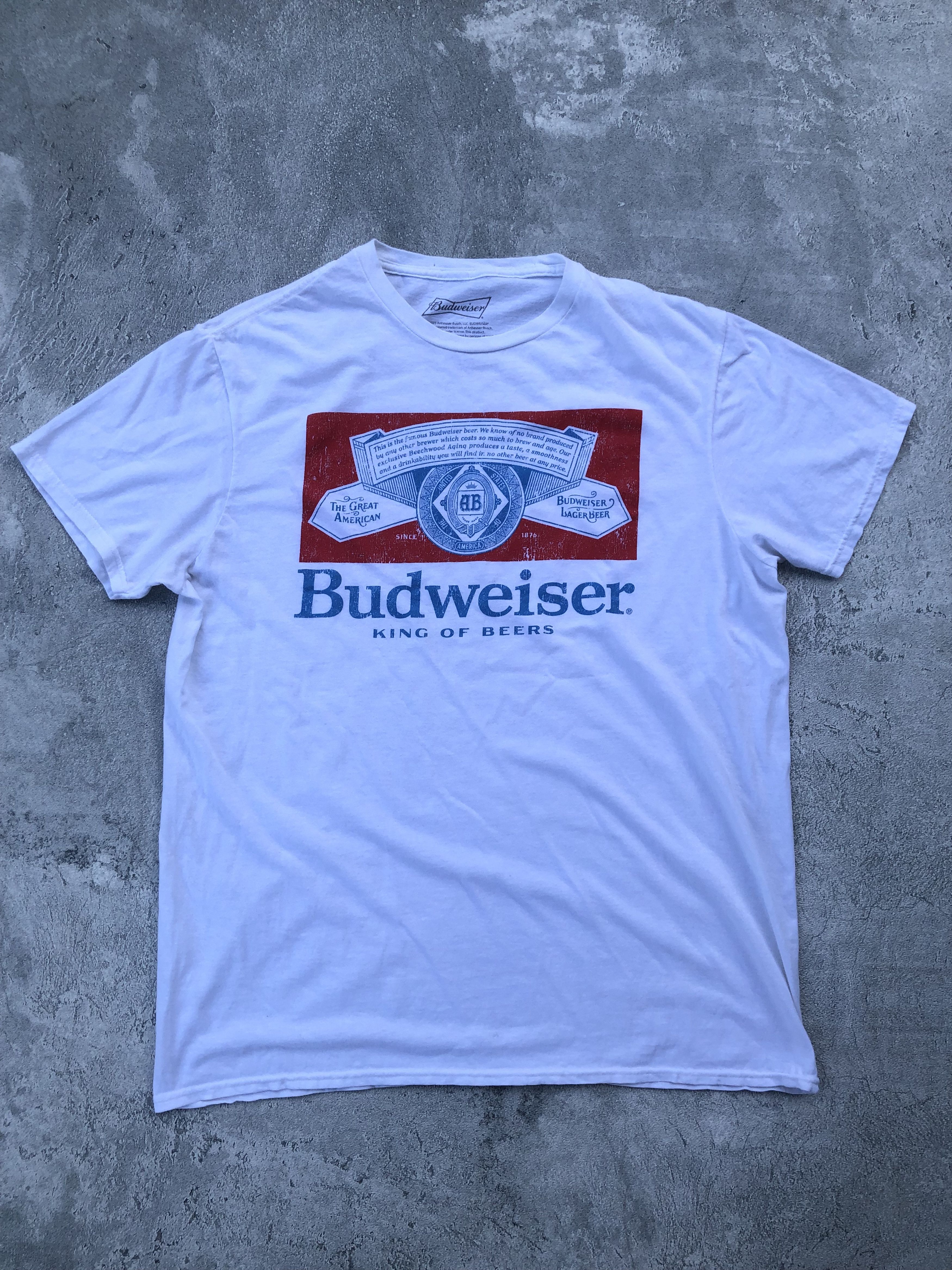 Budweiser × Vintage Vintage Budweiser Tshirt Size US L / EU 52-54 / 3 - 1 Thumbnail