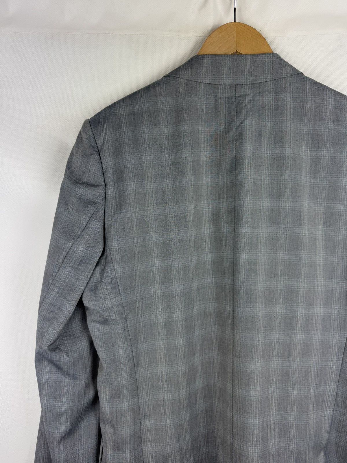 Hugo Boss Hugo Boss Amaro/Helse Wool Plaid 2 Piece Suit Blazer Pants Size 40L - 11 Thumbnail