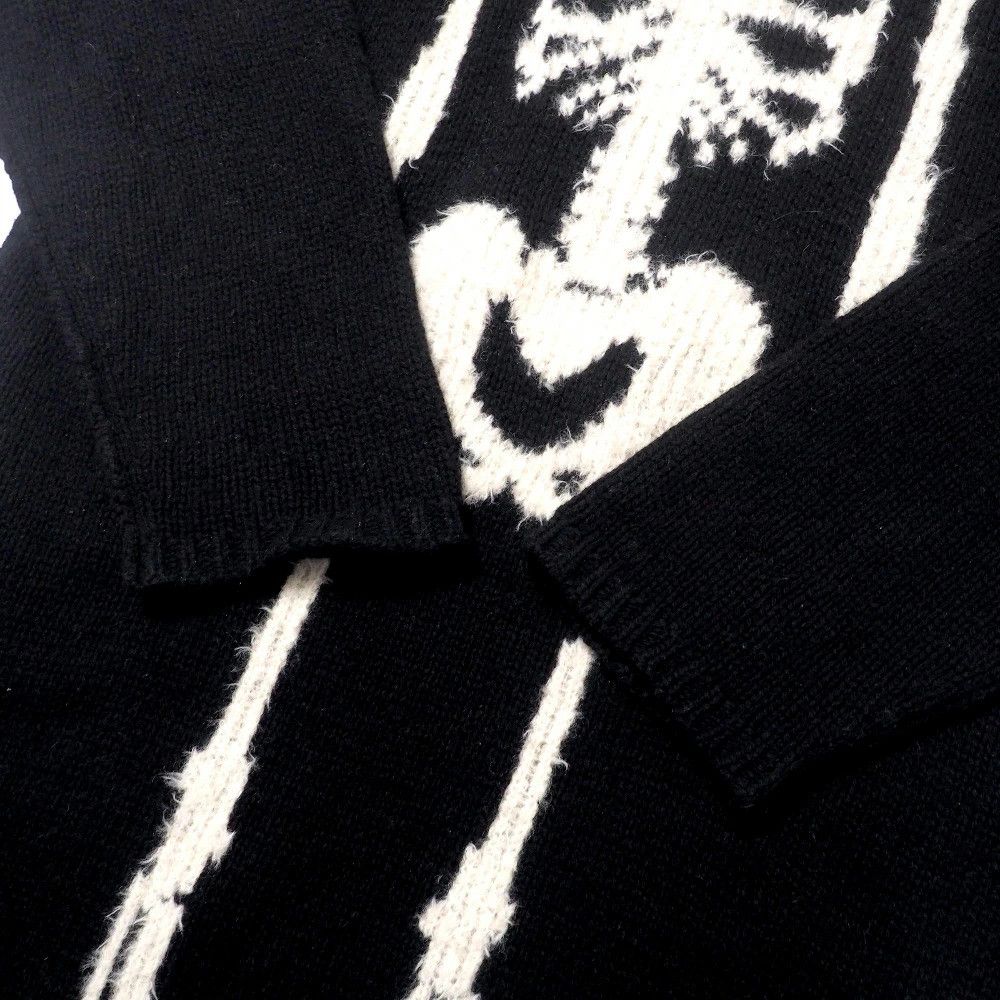 Yohji Yamamoto Yohji Yamamoto 95AW Turtleneck Long Knit Sweater Skull Size US L / EU 52-54 / 3 - 5 Thumbnail
