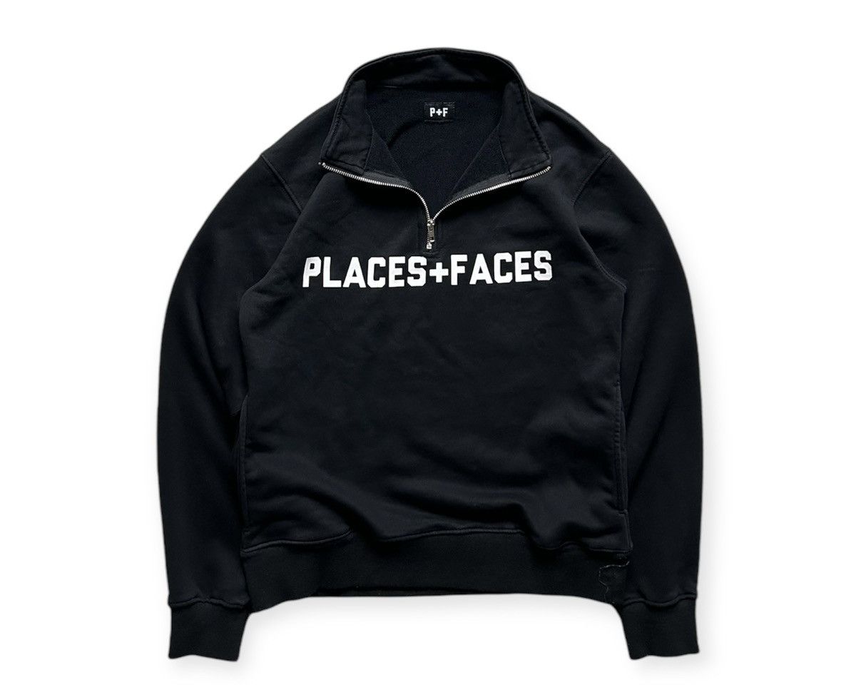 Sweatshirt Places And Faces Quarter Zip Buy Palace Sport Piped 1/4
