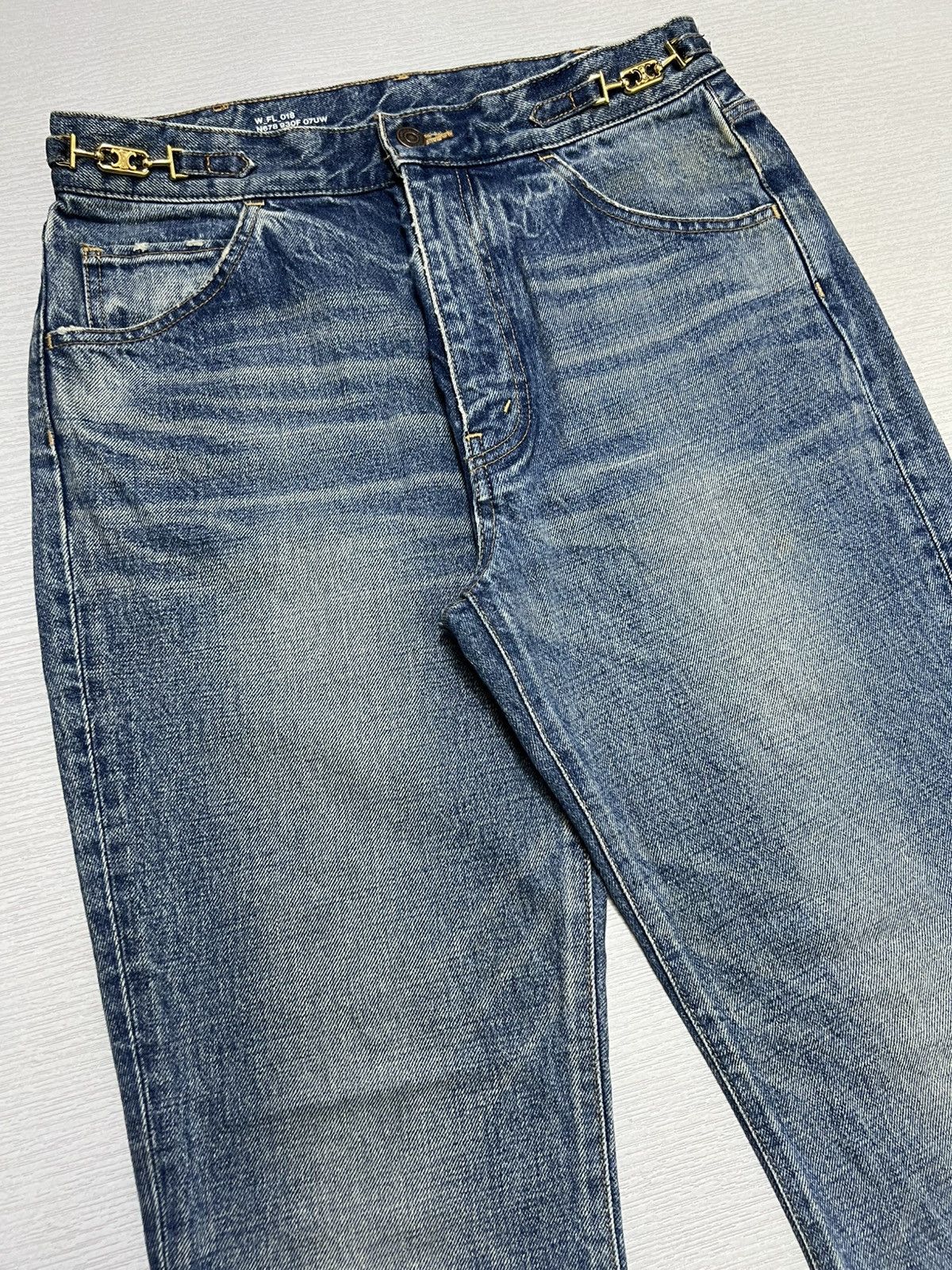 Celine Celine - Dylan Mid-Rise Flared Jeans Size US 30 / EU 46 - 6 Thumbnail