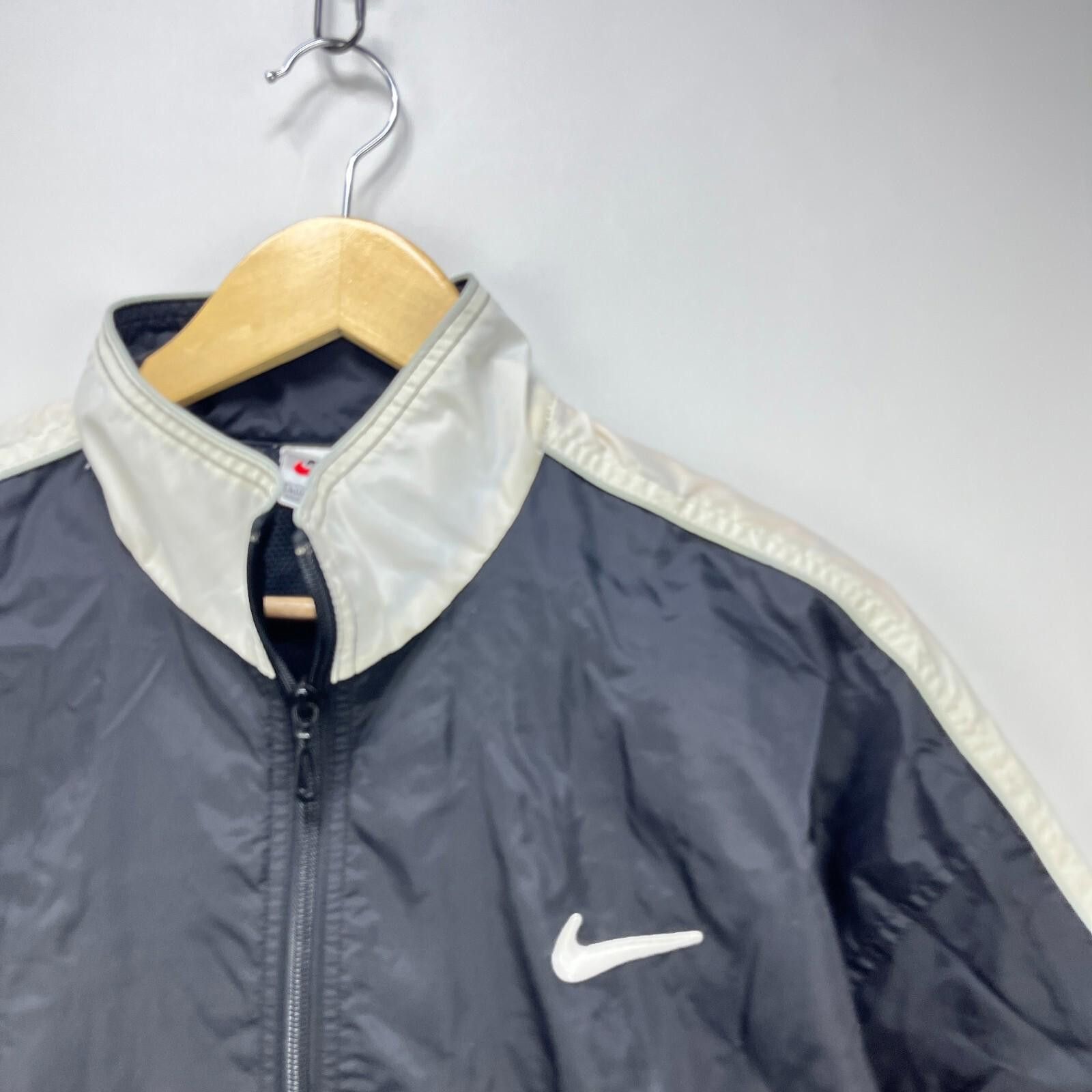 Nike Vintage 90s Nike Windbreaker Jacket Swoosh Women's Large Size L / US 10 / IT 46 - 3 Thumbnail