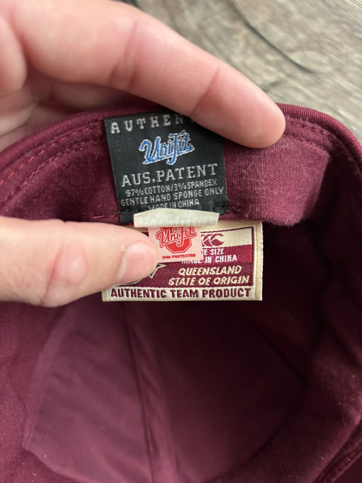 Canterbury of New Zealand × Vintage Queensland State Of Origin Team Vintage Rugby Team Rare Cap Size ONE SIZE - 13 Thumbnail