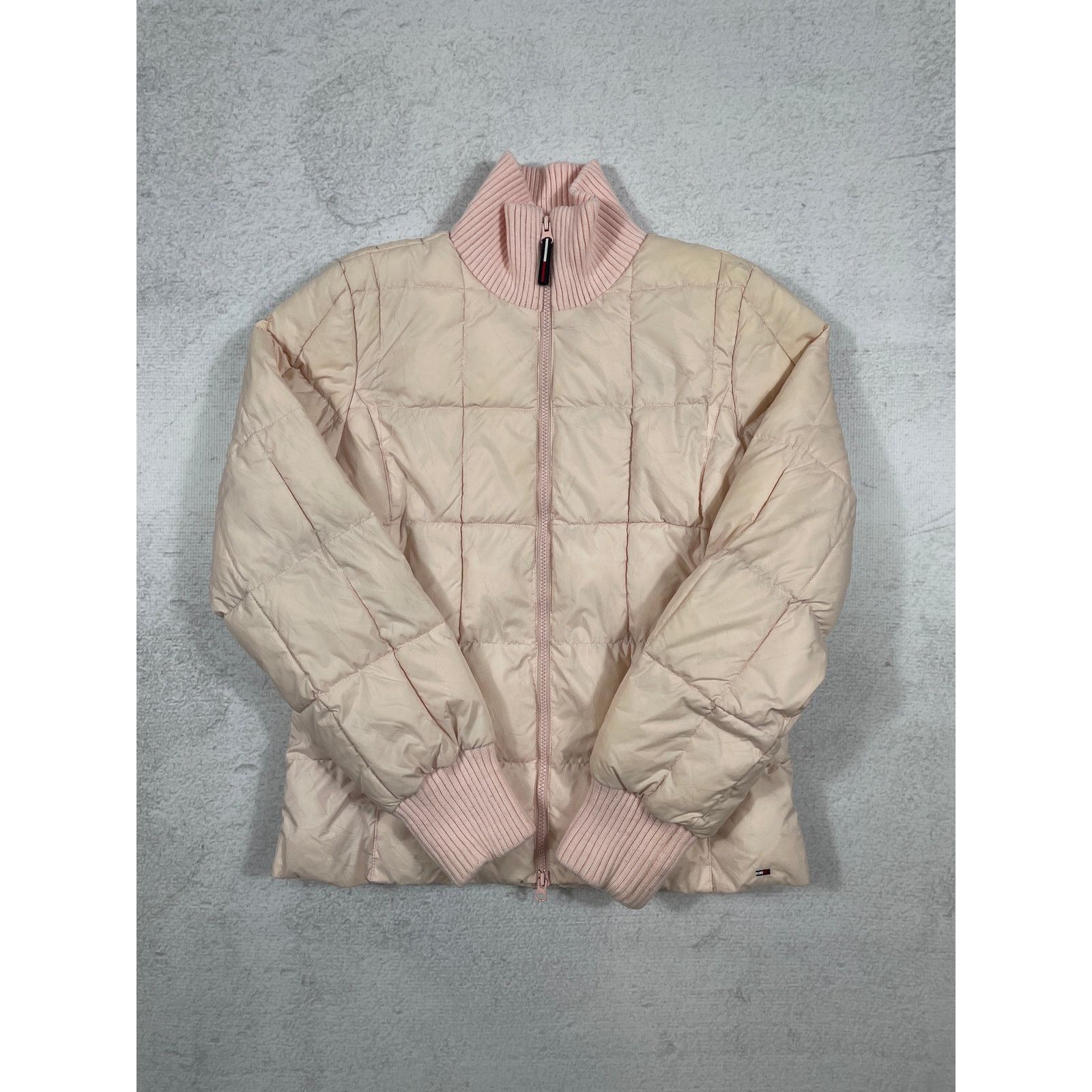 Tommy Hilfiger Vintage Tommy Hilfiger Pink Insulated Jacket - Women's Large Size L / US 10 / IT 46 - 1 Thumbnail